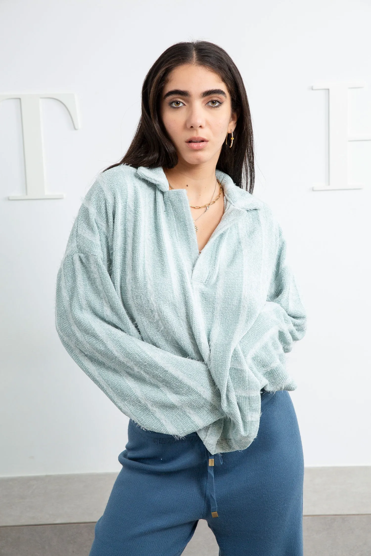 Mint Jumper - Zola
