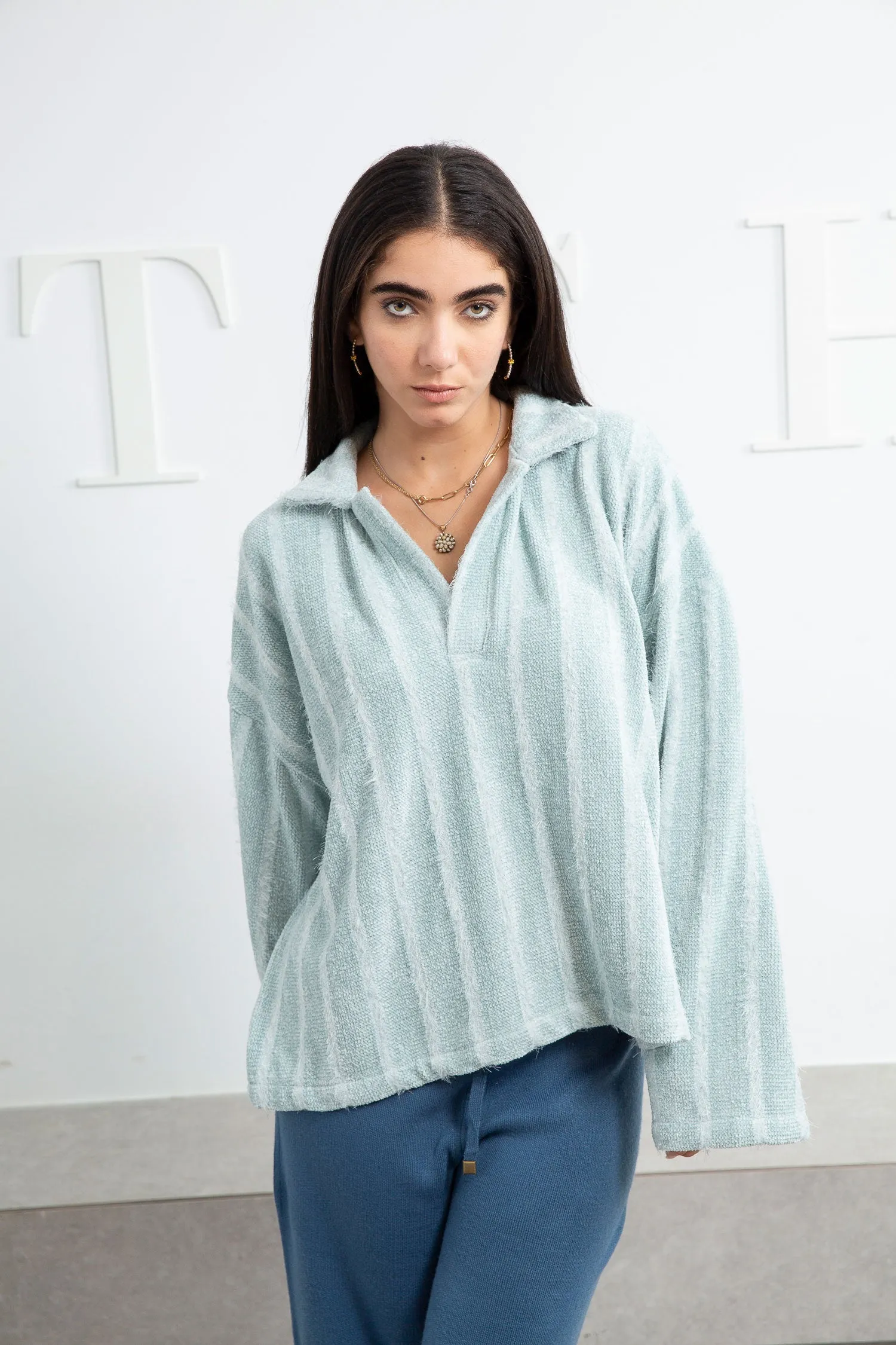 Mint Jumper - Zola