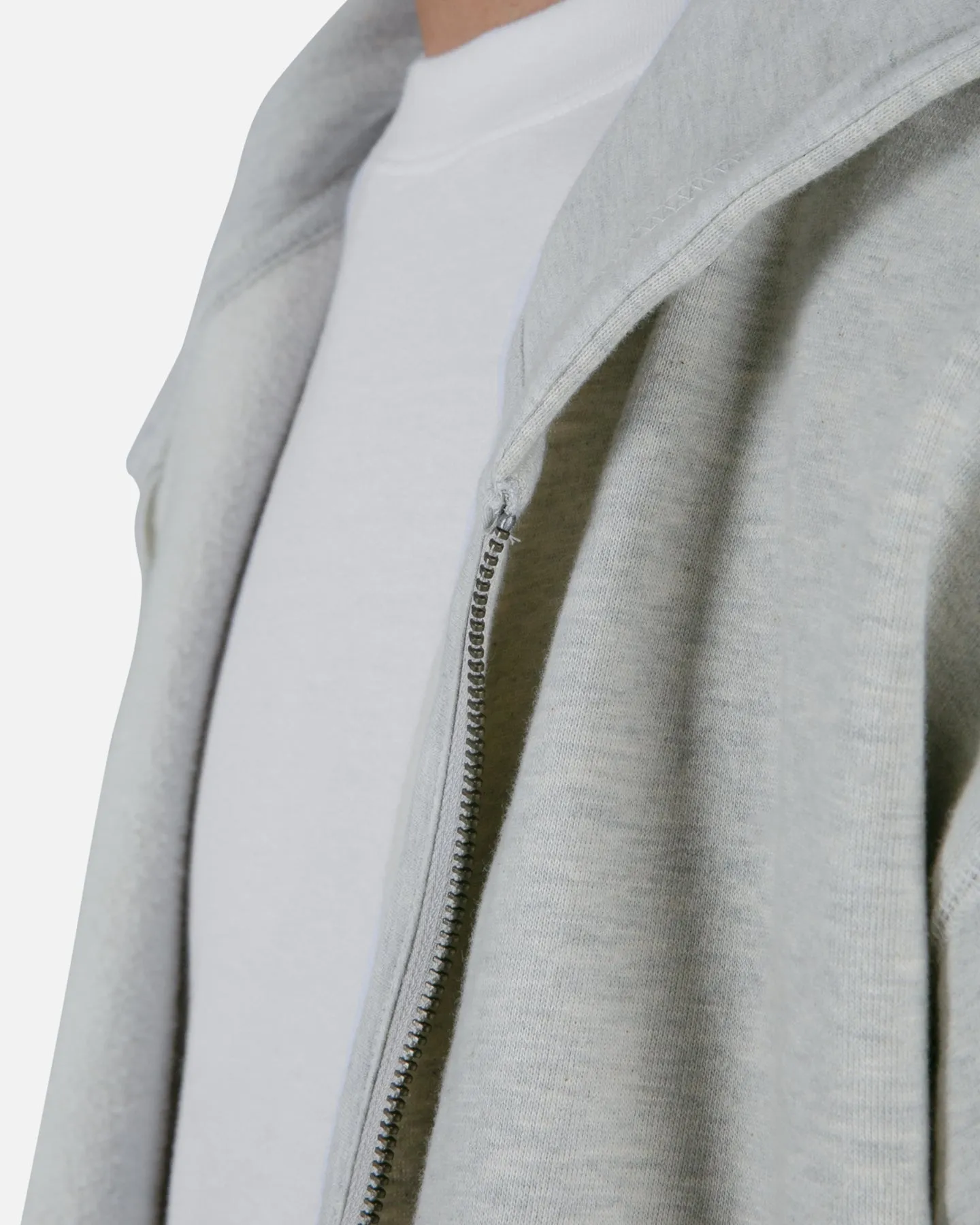 MNML Basic Zip Up Hoodie Grey