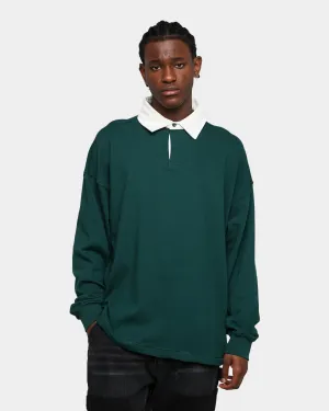 MNML Oversized Rugby Shirt Green