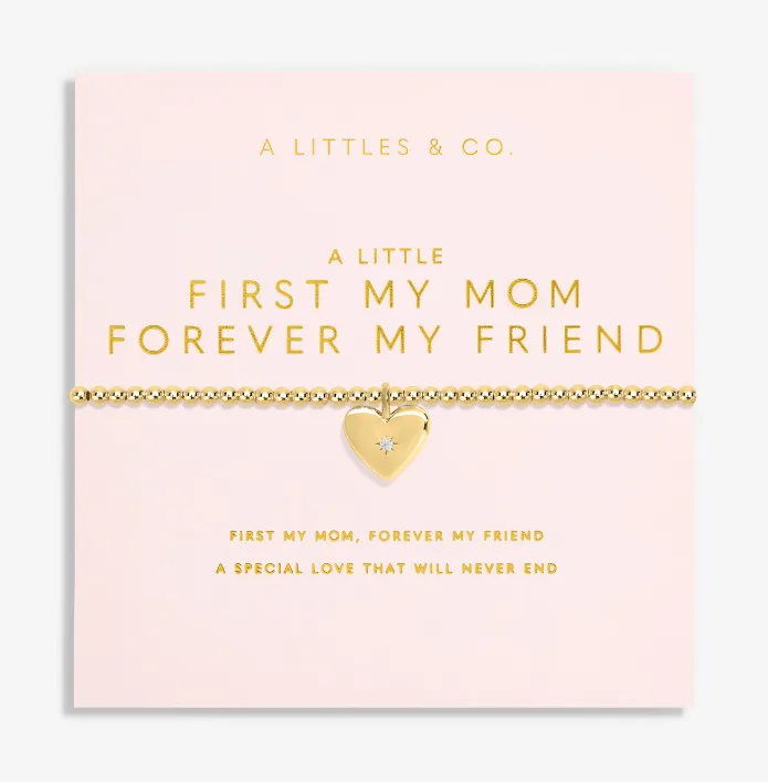 Mother's Day A Little 'First My Mom, Forever My Friend' Bracelet