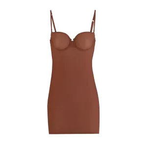NAKED CONVERTIBLE SLIP DRESS | JASPER