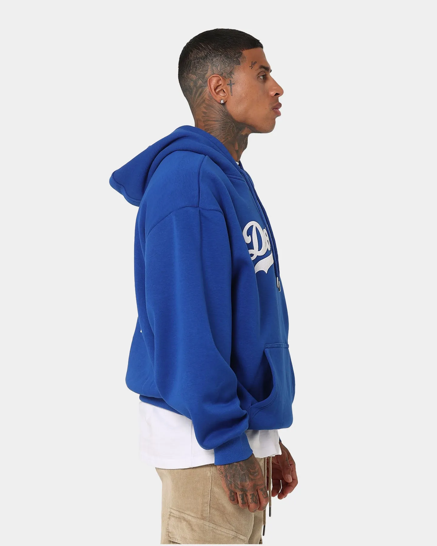 New Era Los Angeles Dodgers 'Tropical Punch Script Pack' Oversized Hoodie Bright Royal