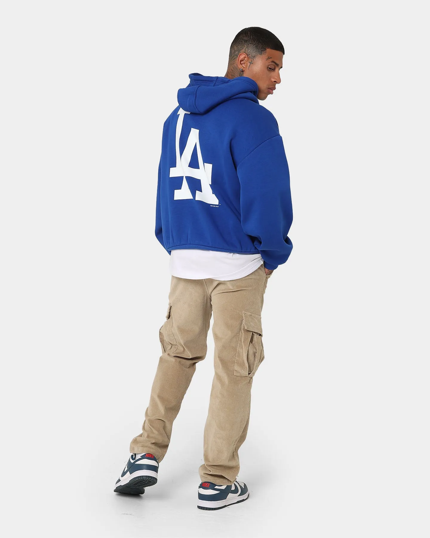 New Era Los Angeles Dodgers 'Tropical Punch Script Pack' Oversized Hoodie Bright Royal