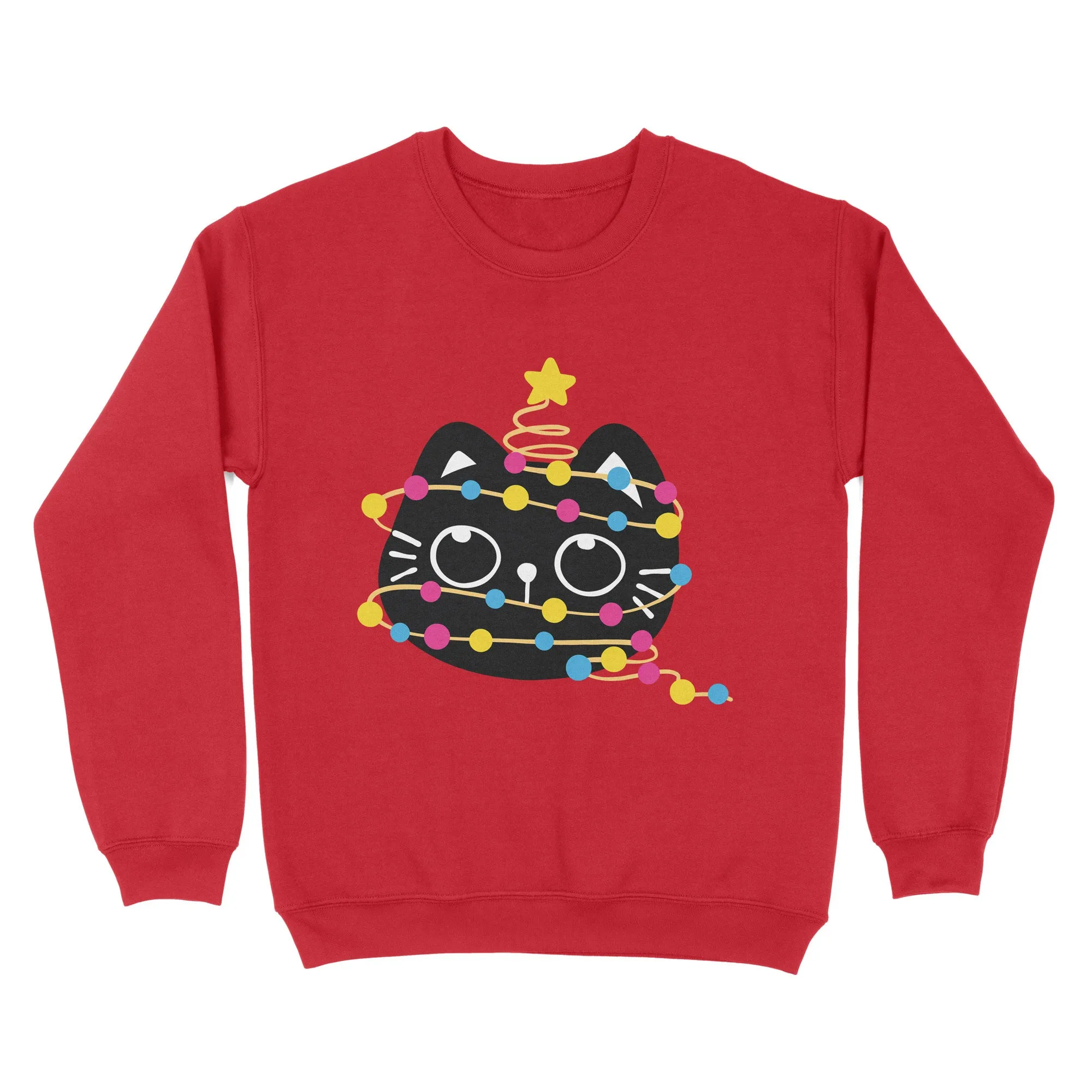 Pansexual Cat Christmas Jumper