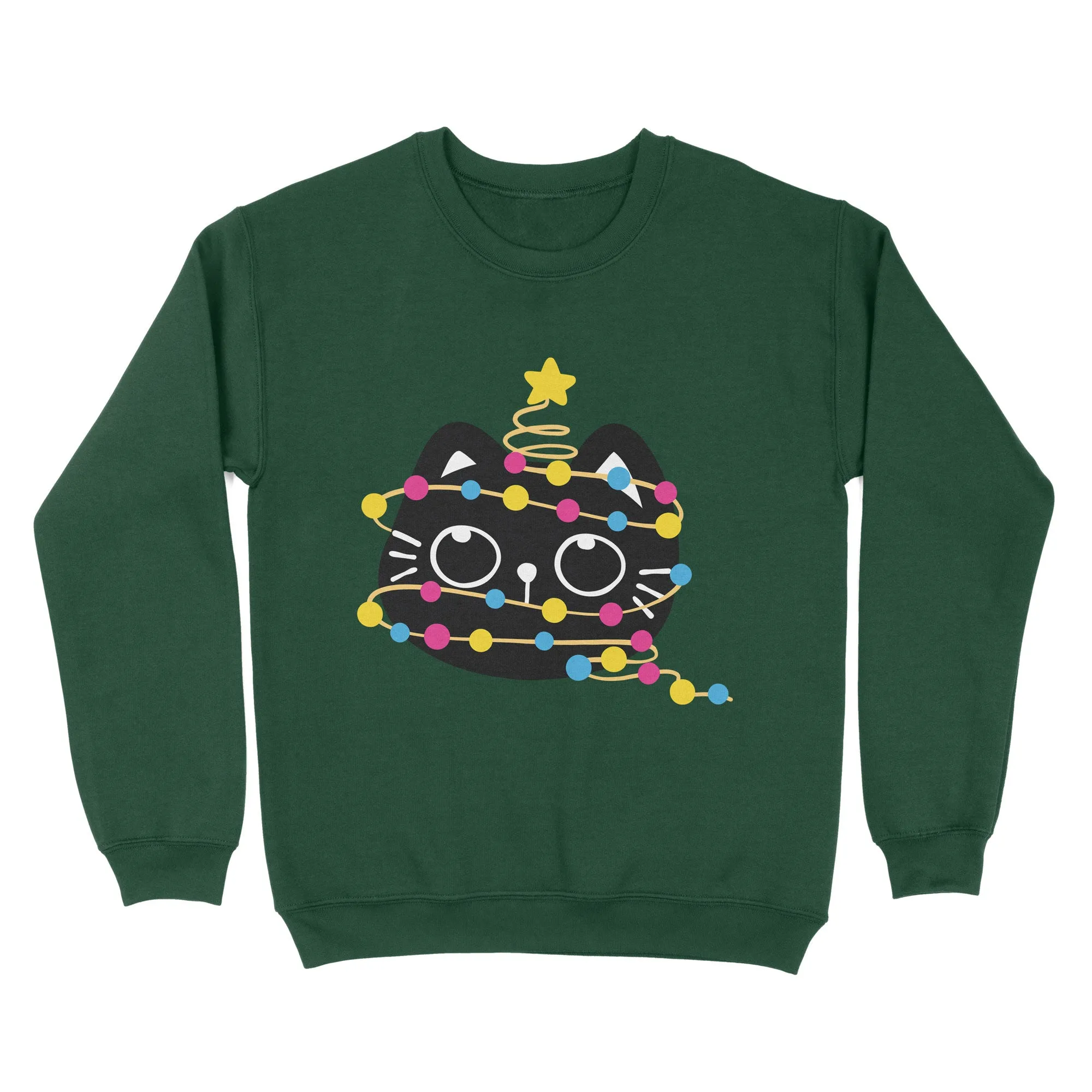 Pansexual Cat Christmas Jumper
