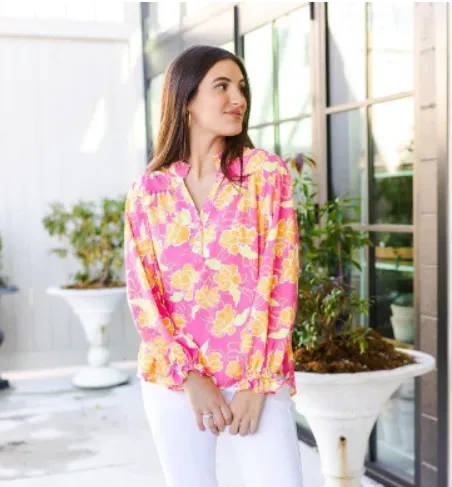Pinky Promise Pink Gianna Top
