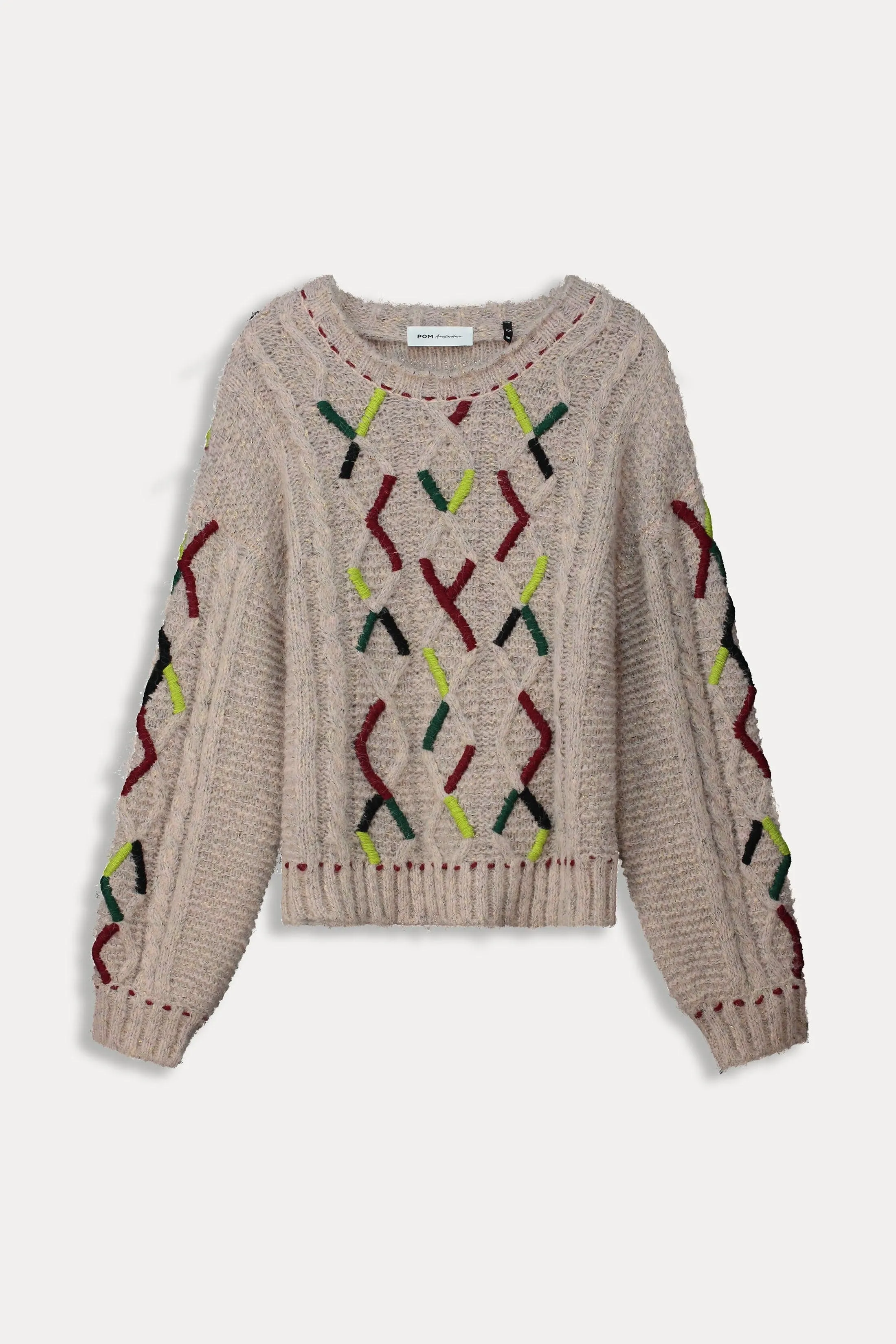 PULLOVER - Cable Pink