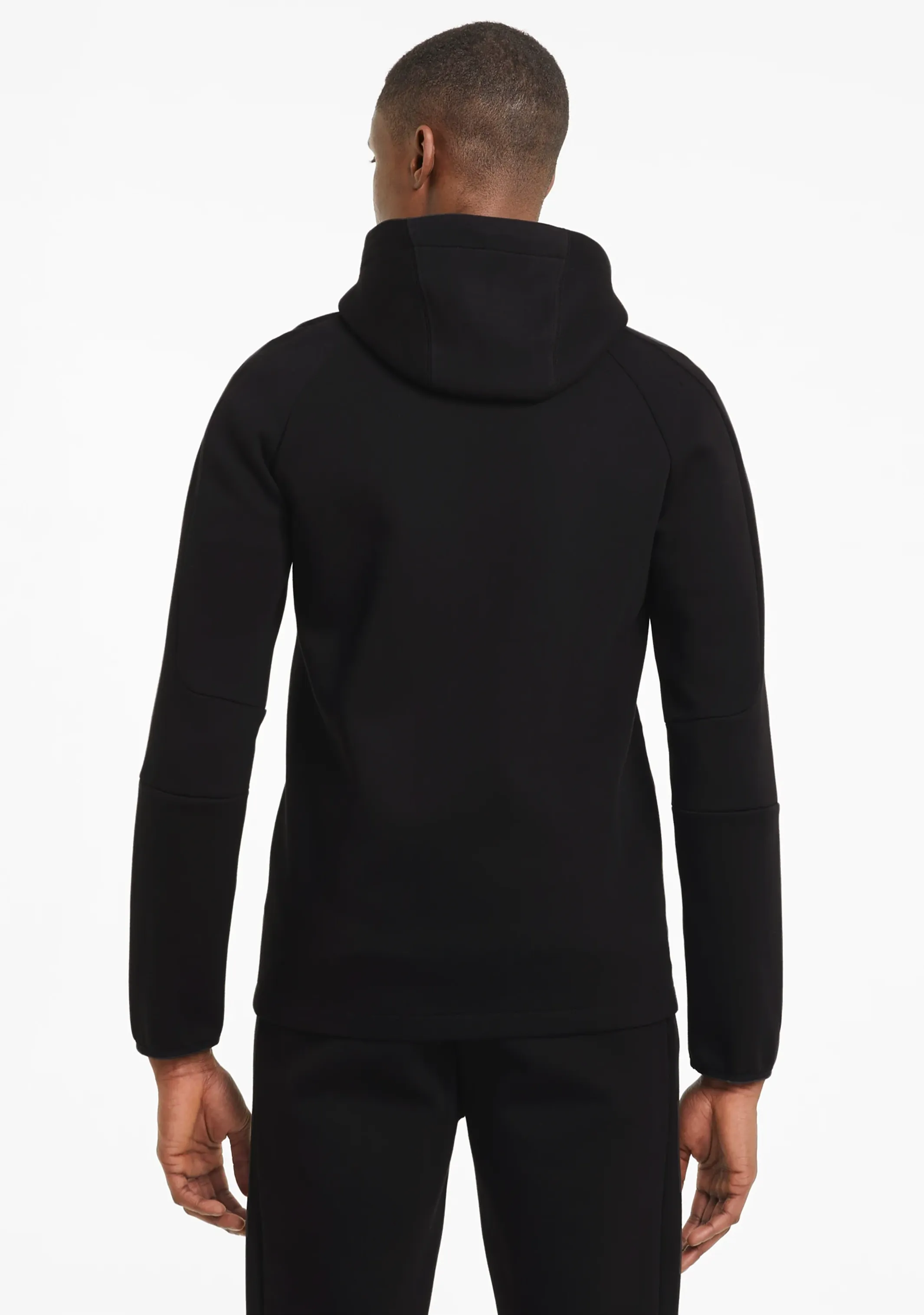 Puma Mens EVO Stripe Core FZ Hoodie Black <br> 585812 01