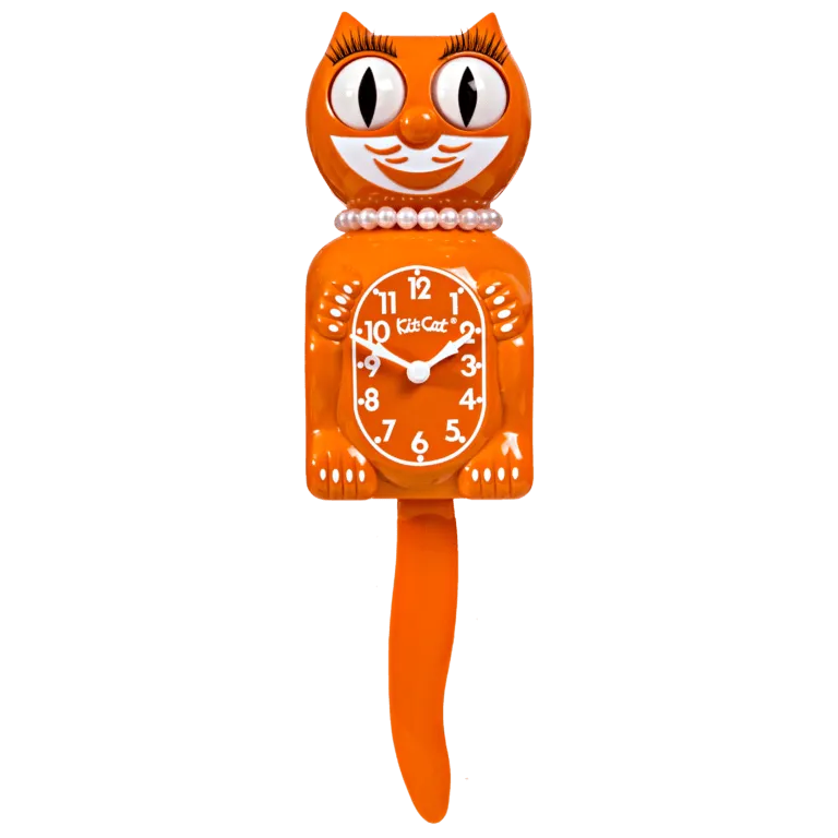Pumpkin Delight Kit Cat Klock