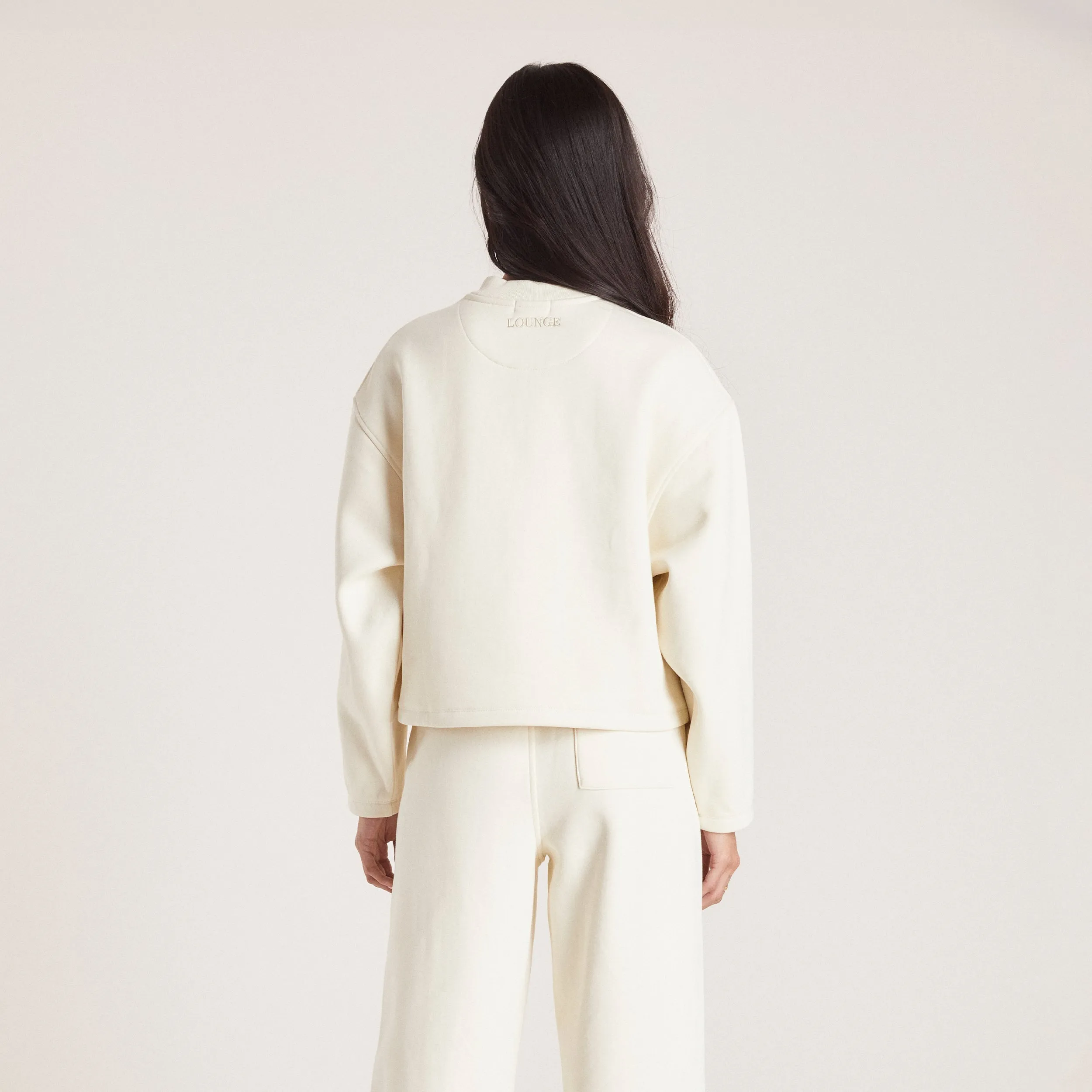 Quarter Zip Jumper - Tofu