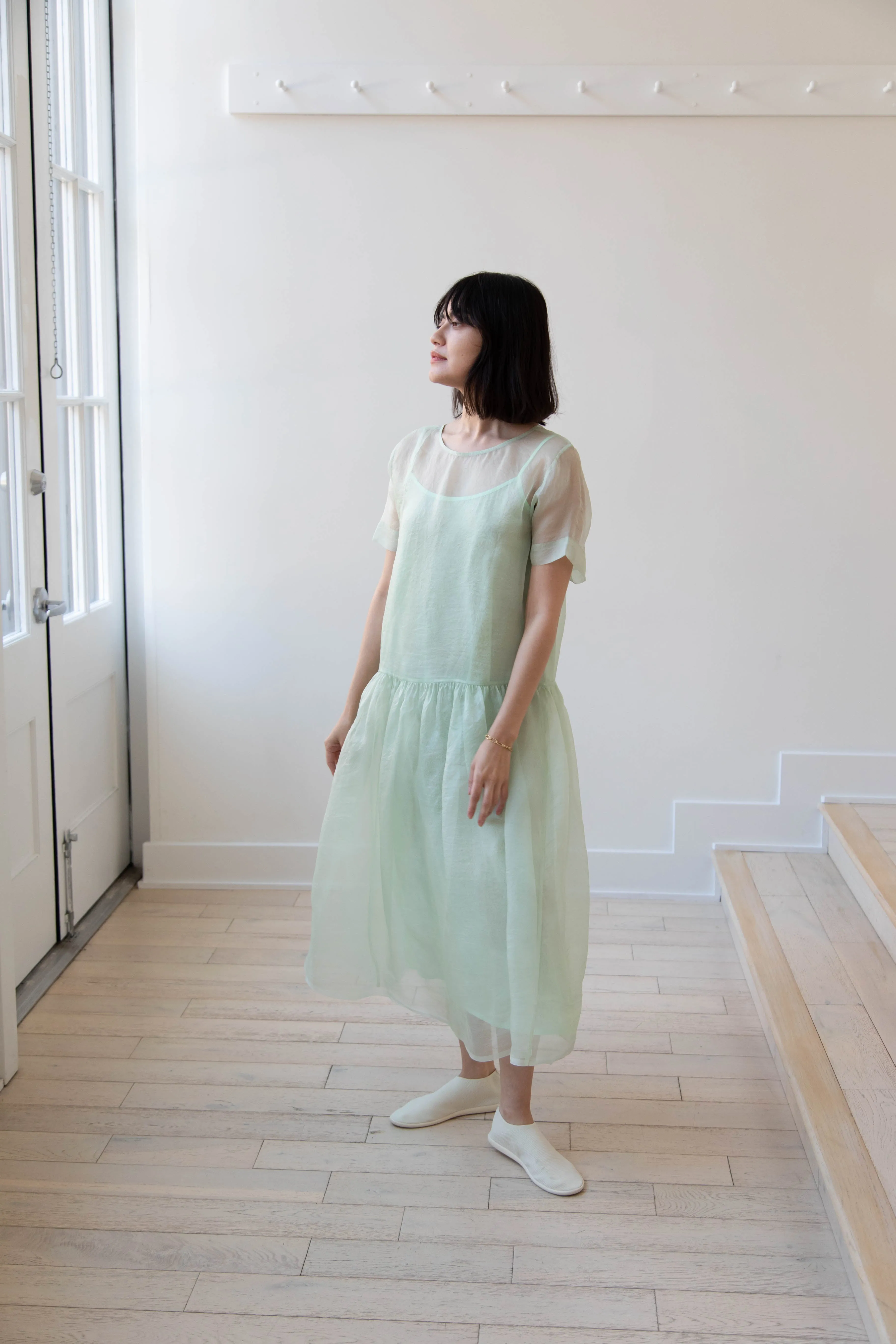 RB by Runaway Bicycle | Silk Organza Coco Dress in Mint