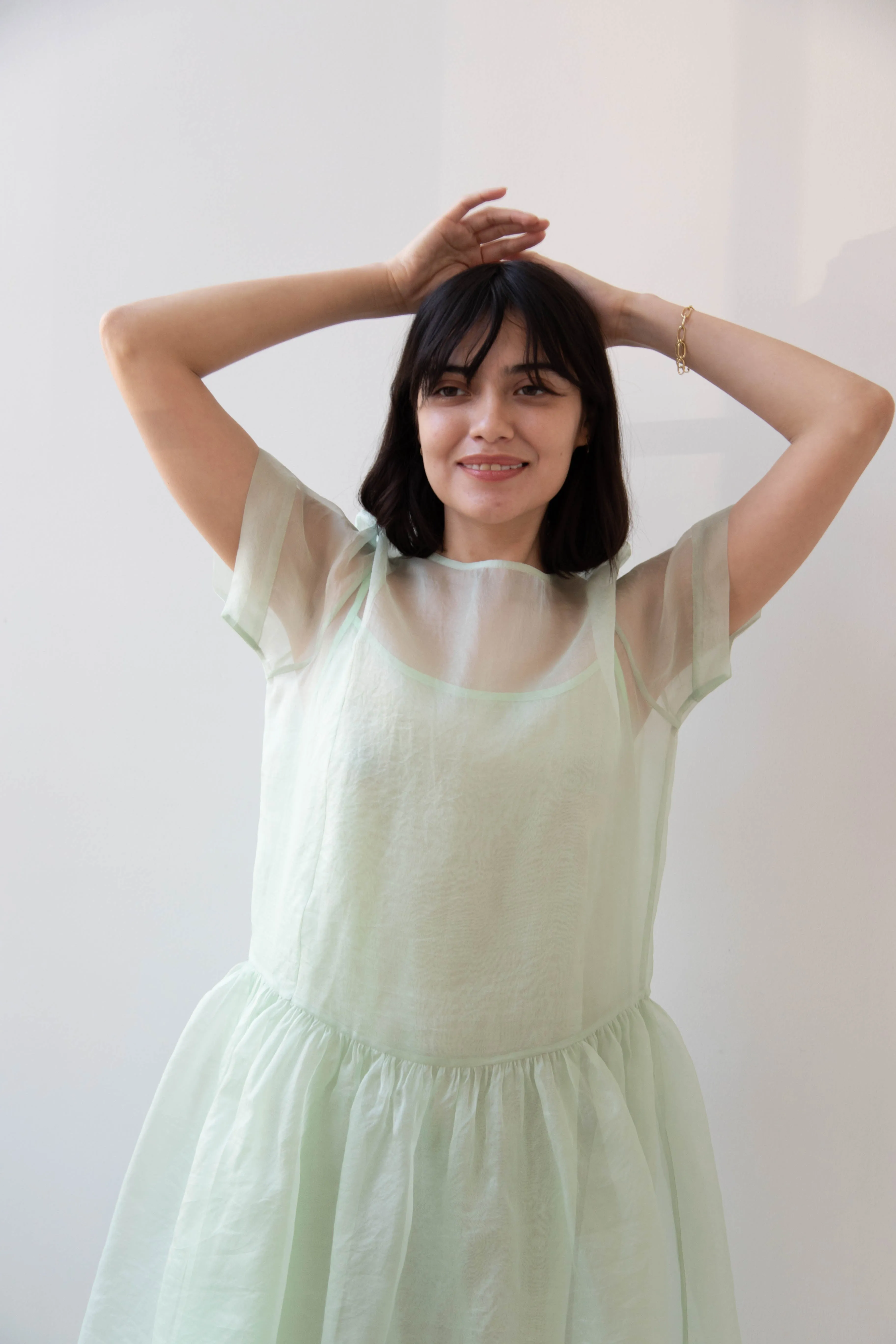 RB by Runaway Bicycle | Silk Organza Coco Dress in Mint