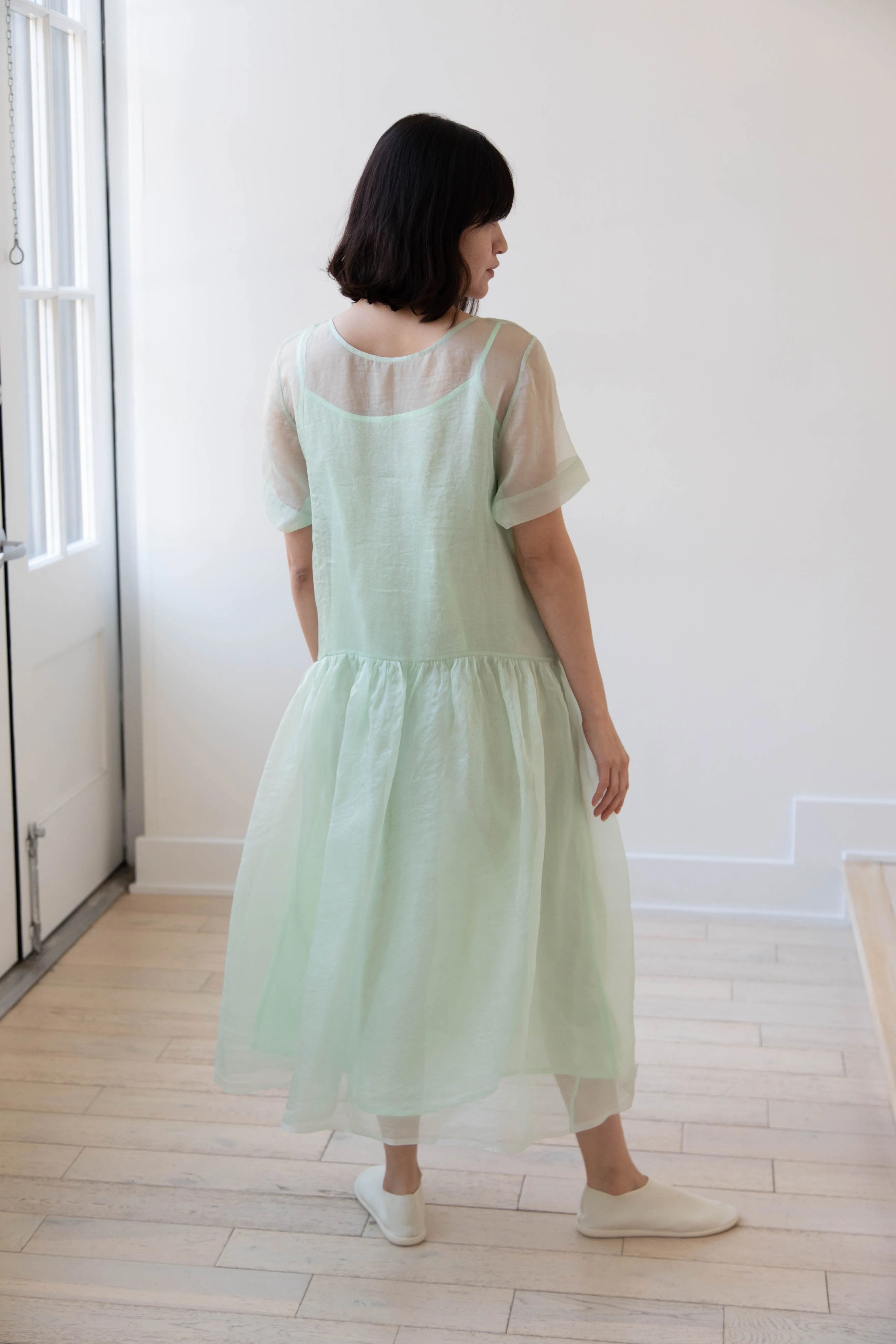 RB by Runaway Bicycle | Silk Organza Coco Dress in Mint