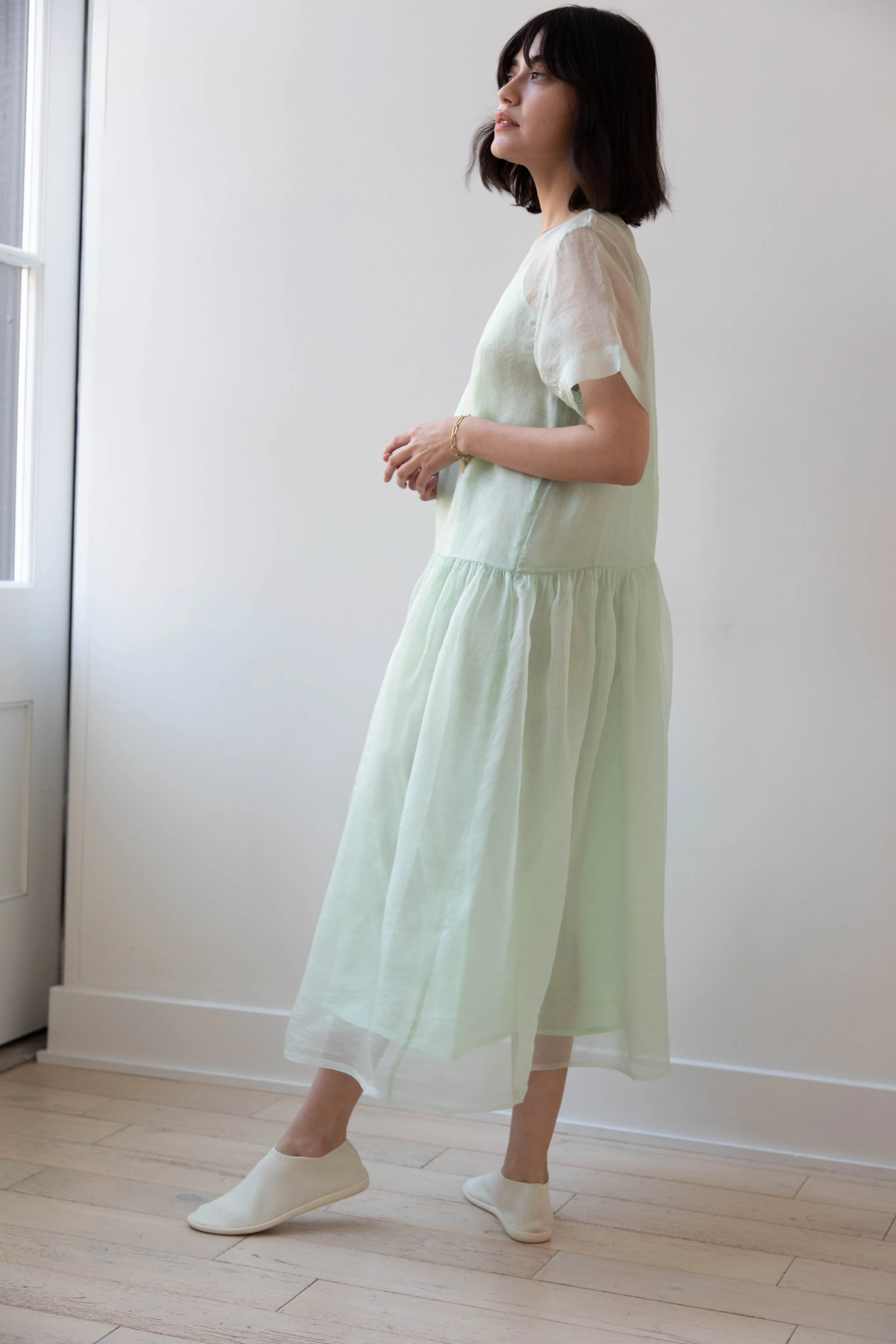 RB by Runaway Bicycle | Silk Organza Coco Dress in Mint