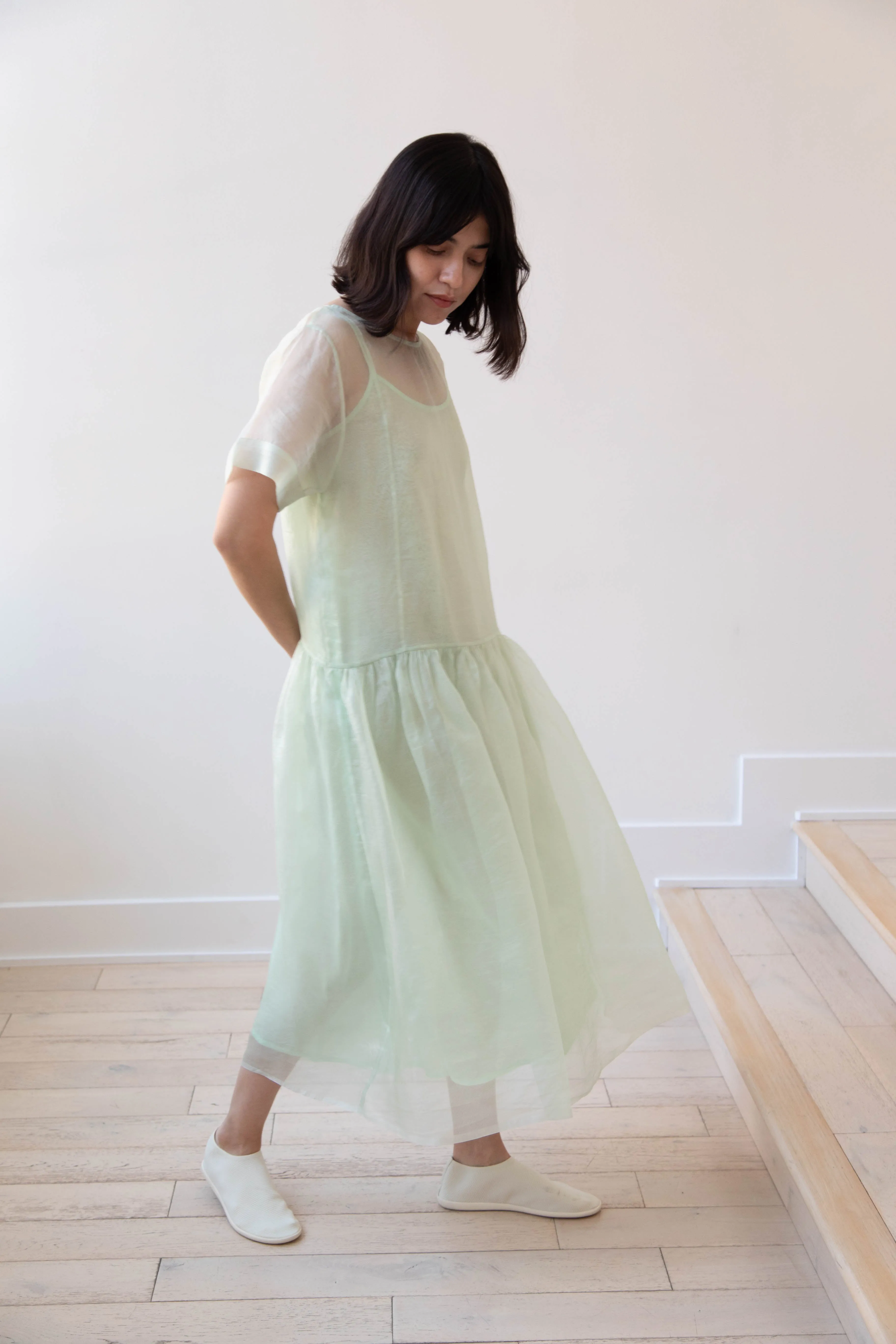 RB by Runaway Bicycle | Silk Organza Coco Dress in Mint