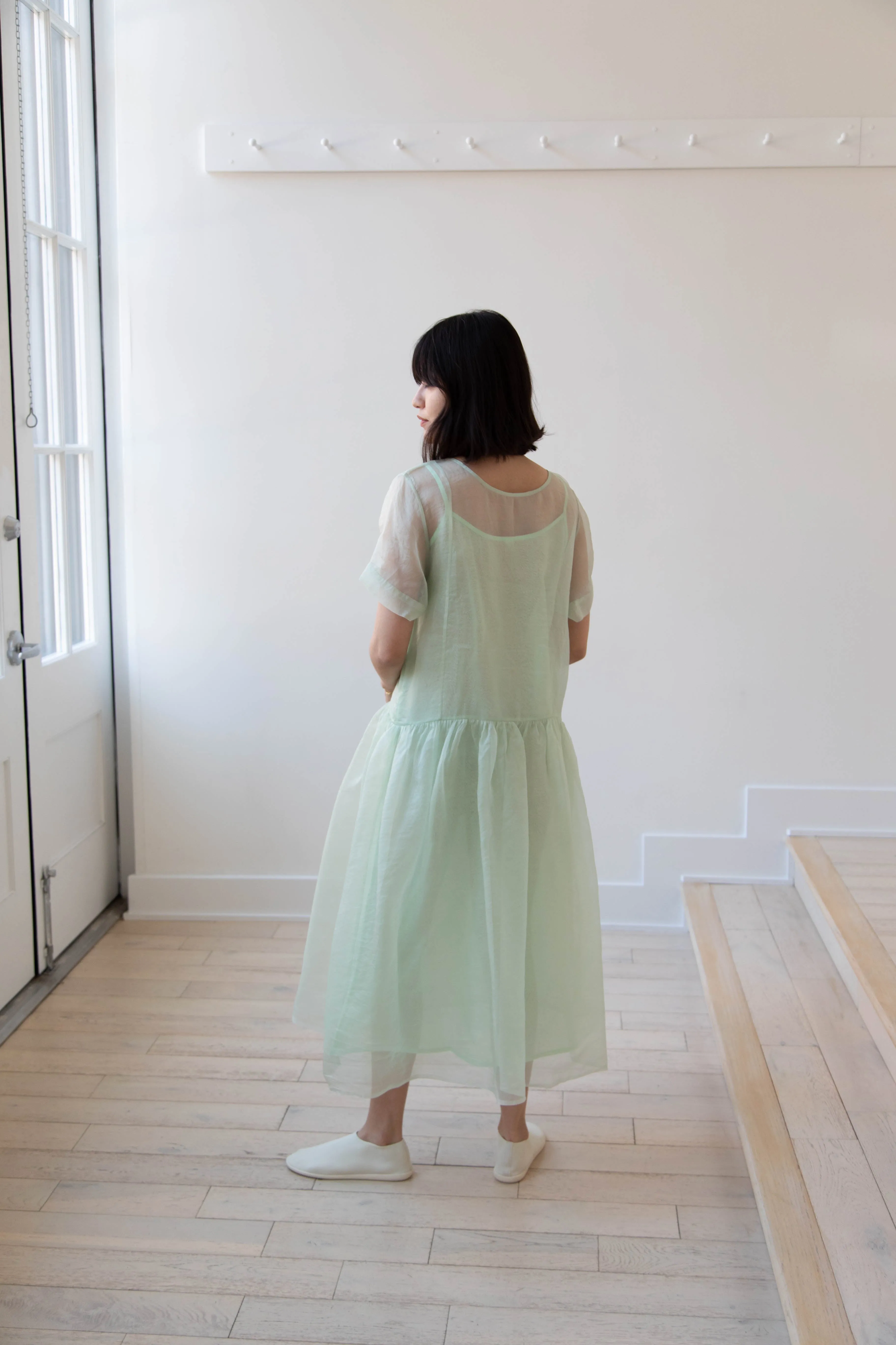 RB by Runaway Bicycle | Silk Organza Coco Dress in Mint