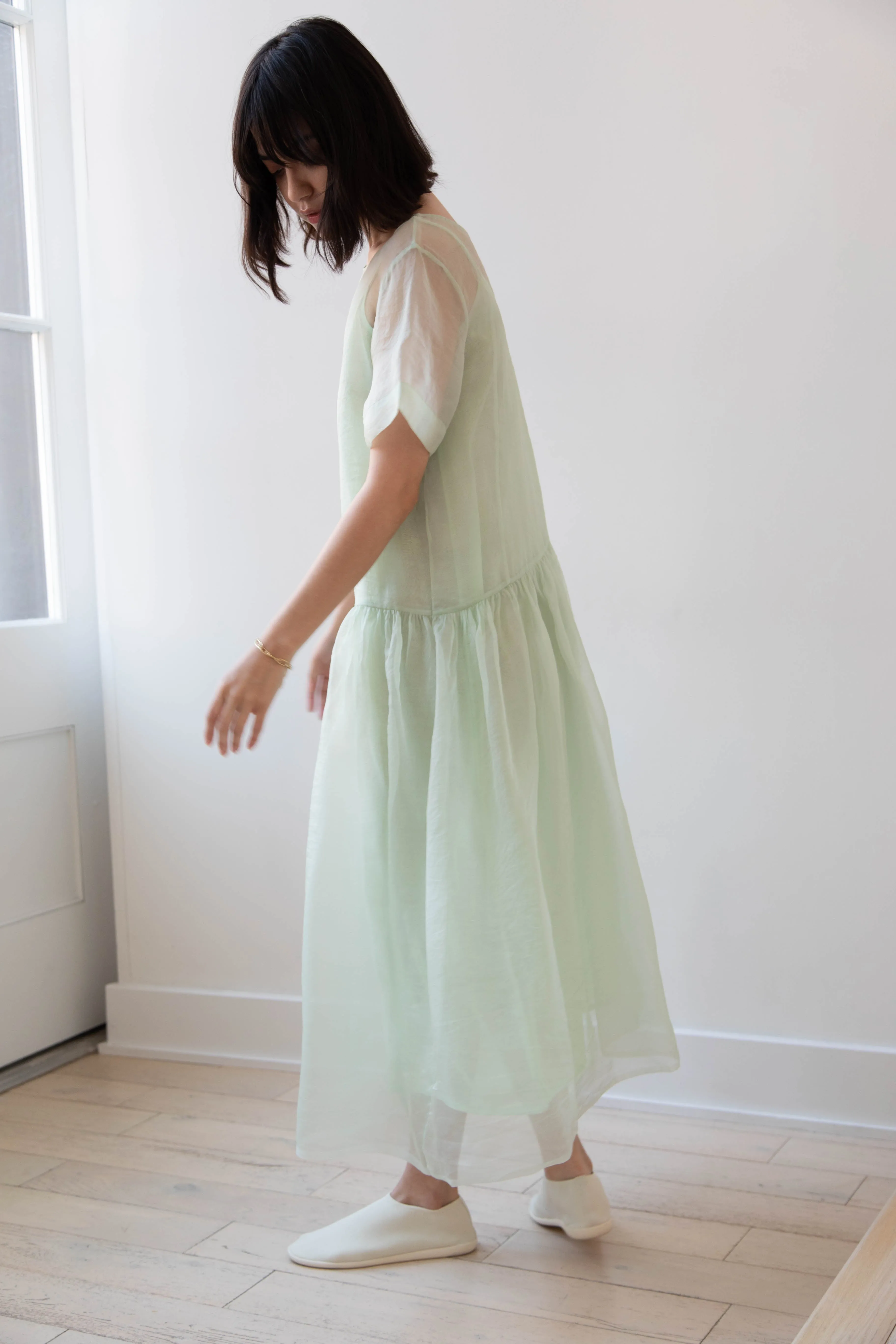 RB by Runaway Bicycle | Silk Organza Coco Dress in Mint