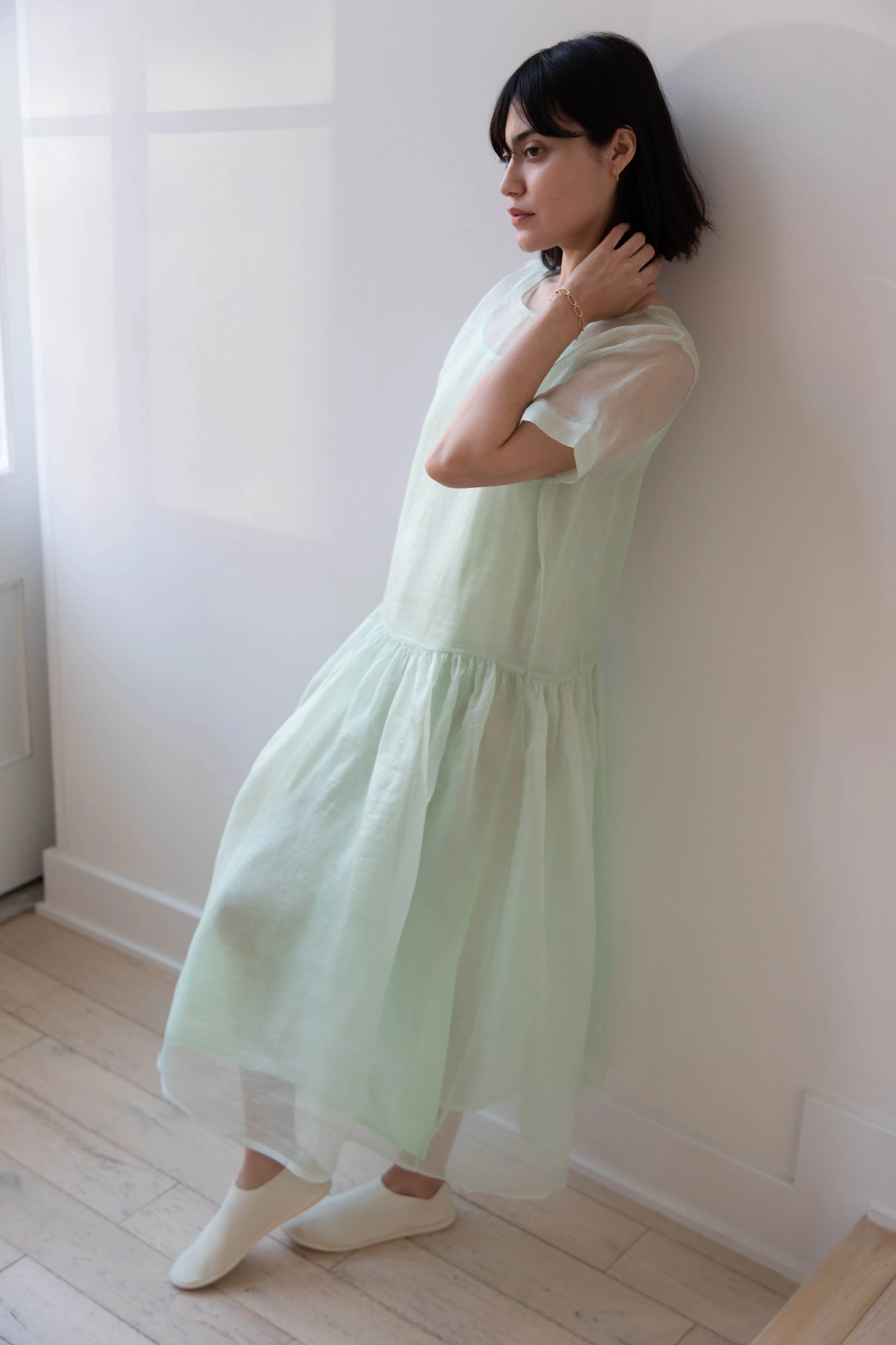 RB by Runaway Bicycle | Silk Organza Coco Dress in Mint