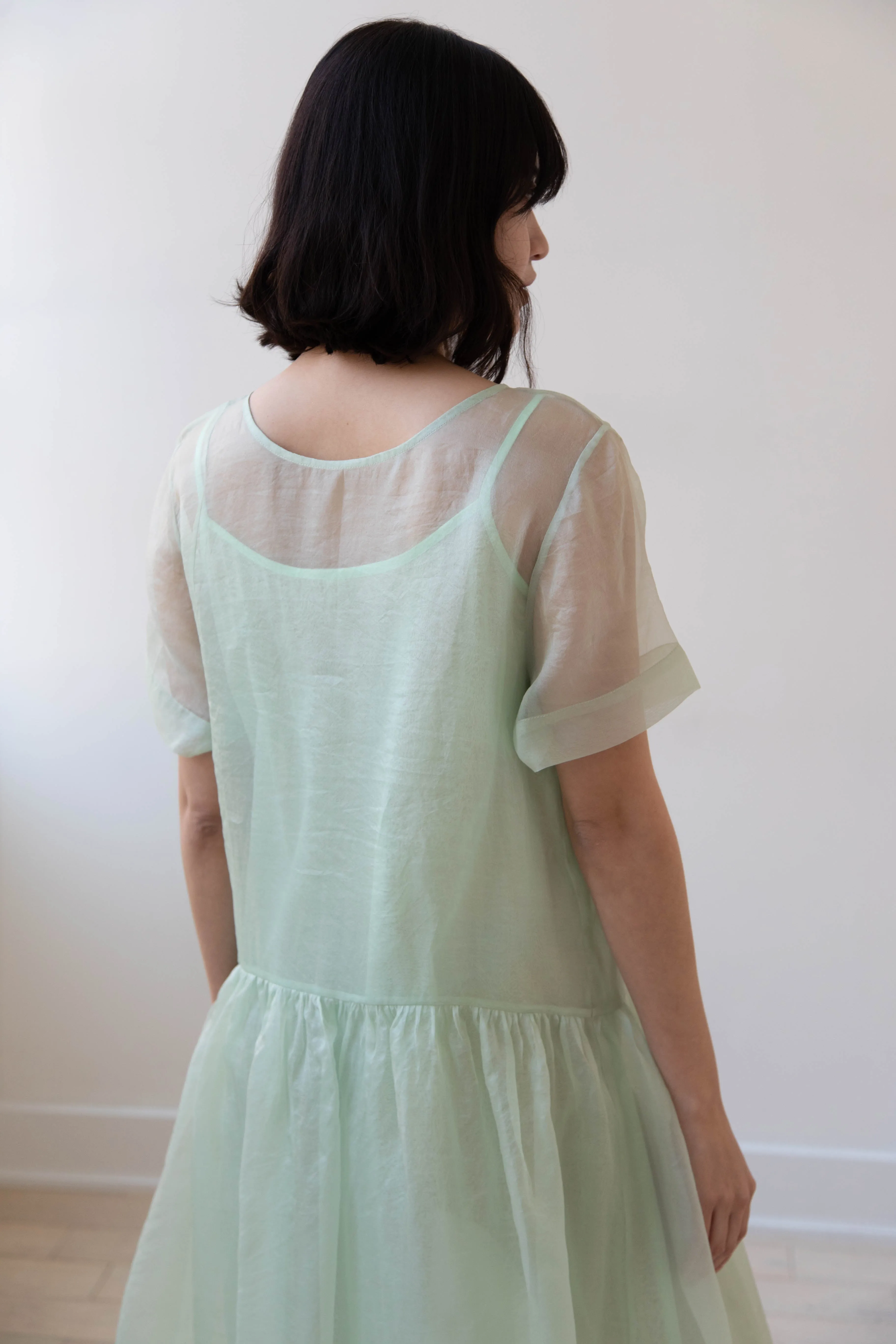 RB by Runaway Bicycle | Silk Organza Coco Dress in Mint