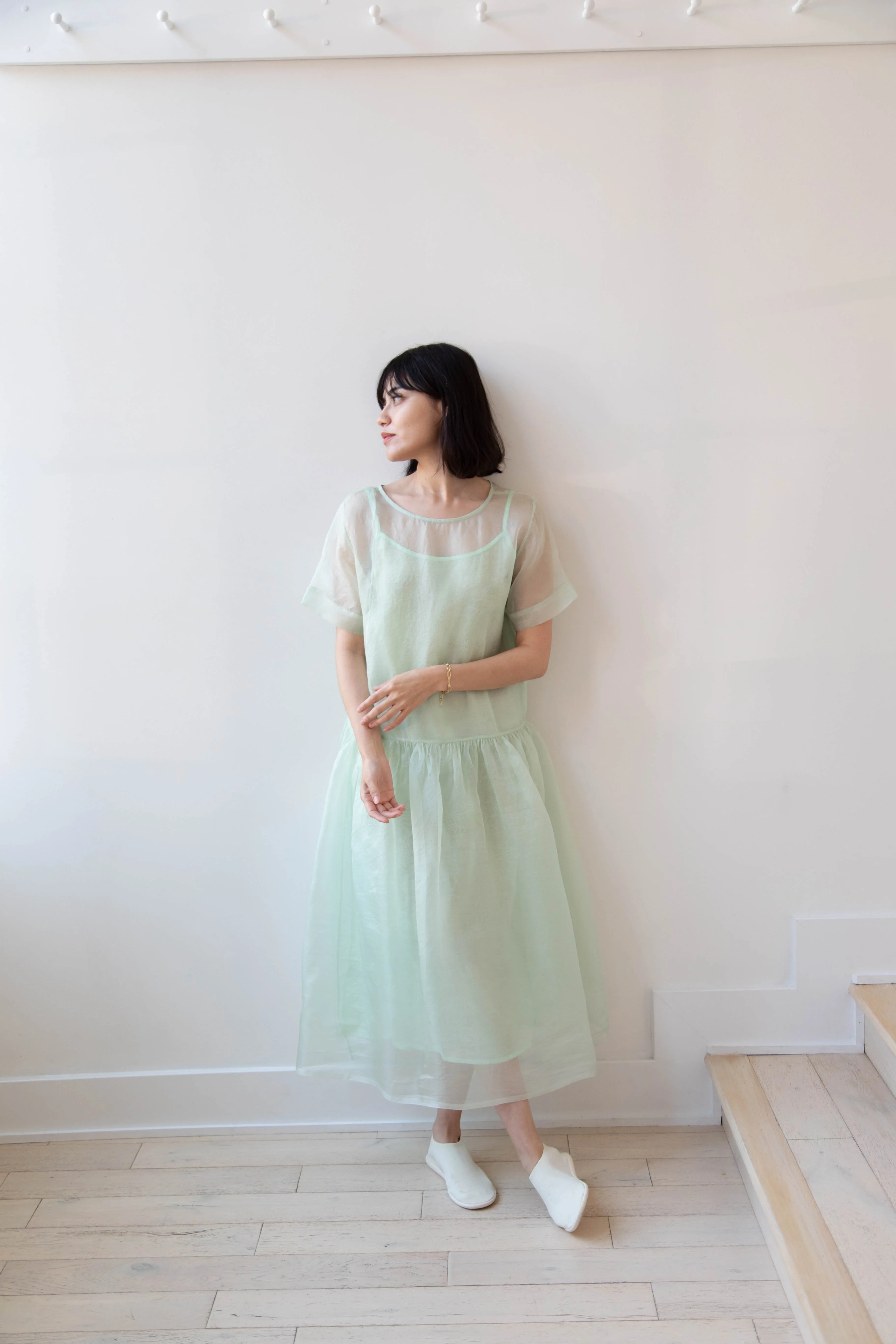 RB by Runaway Bicycle | Silk Organza Coco Dress in Mint