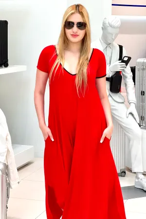Red Lola Jumper