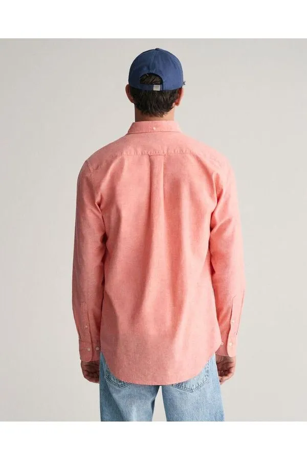 REG COTTON LINEN SHIRT