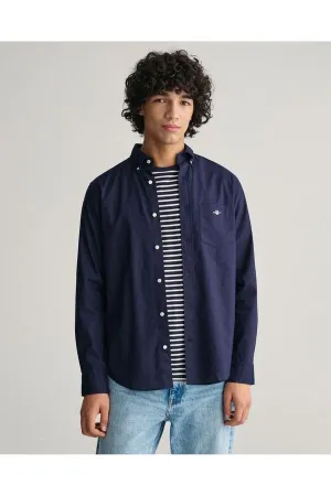 REG COTTON LINEN SHIRT