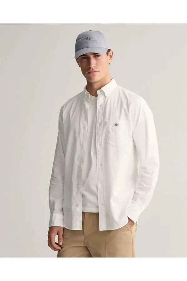 REG COTTON LINEN SHIRT