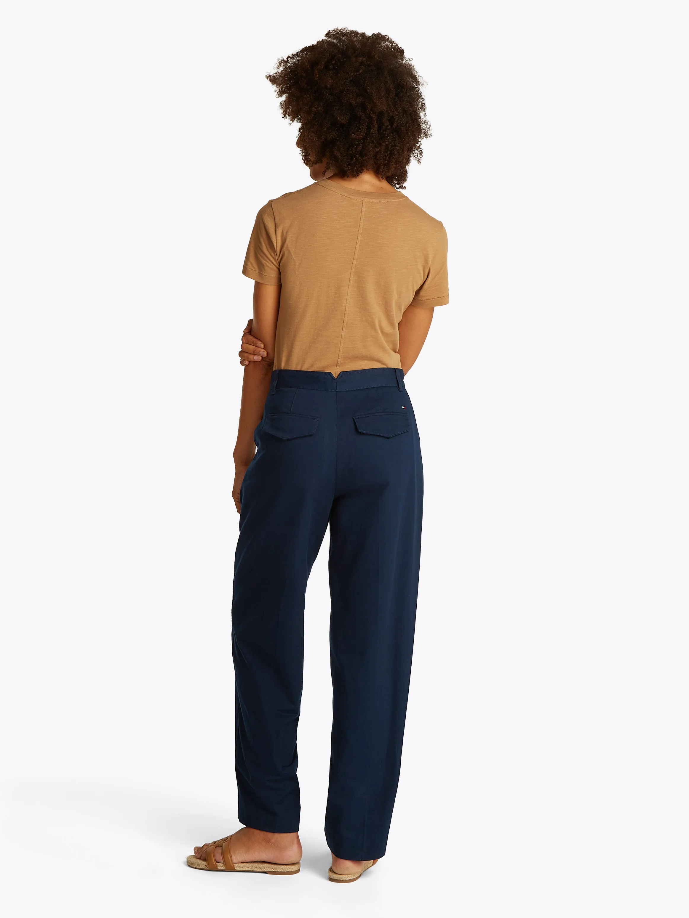 Relaxed Straight Leg Chinos