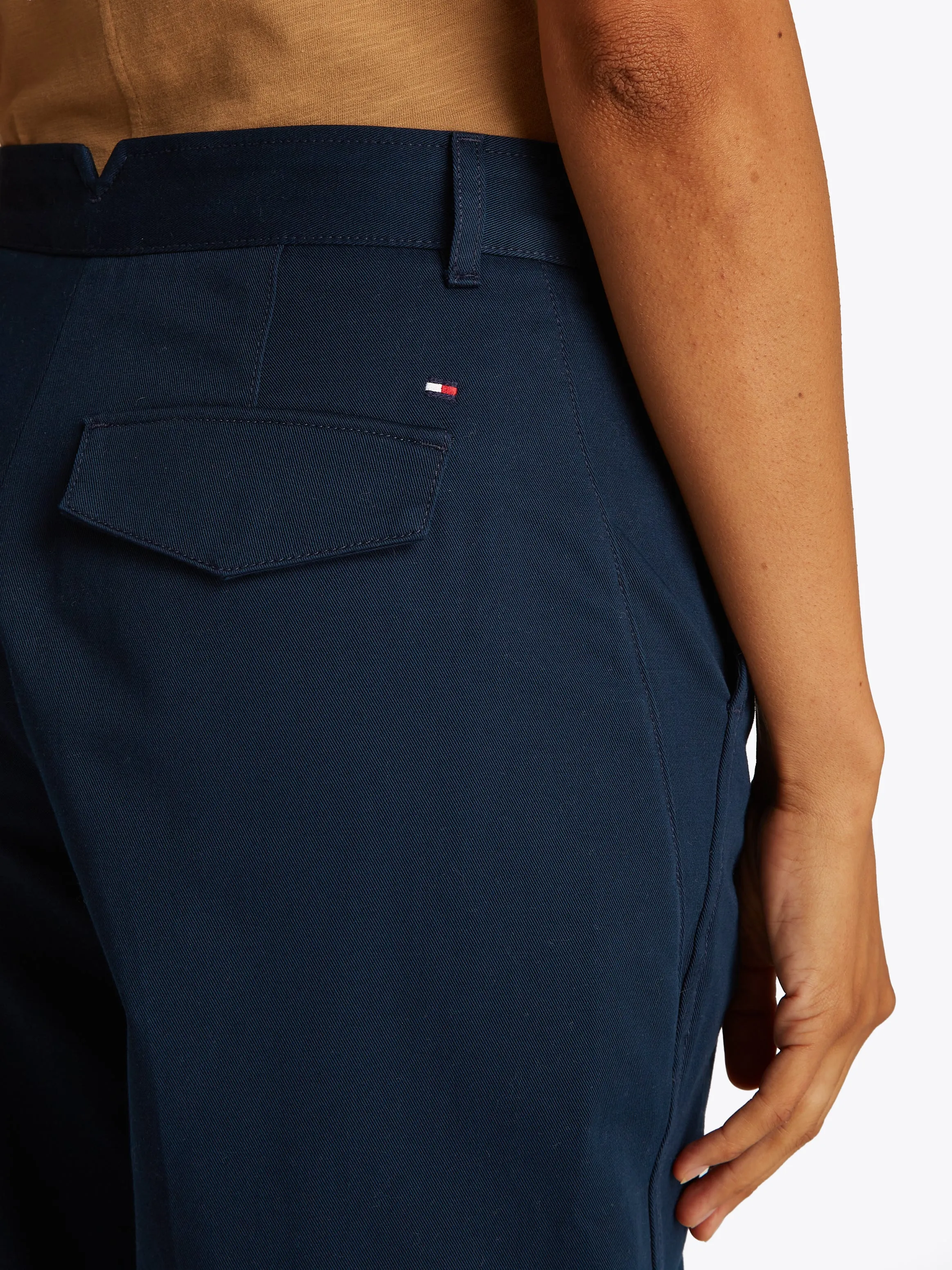 Relaxed Straight Leg Chinos