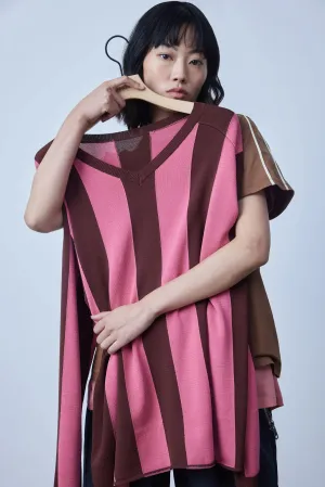 Ricochet Messi Top - Pink & Brown