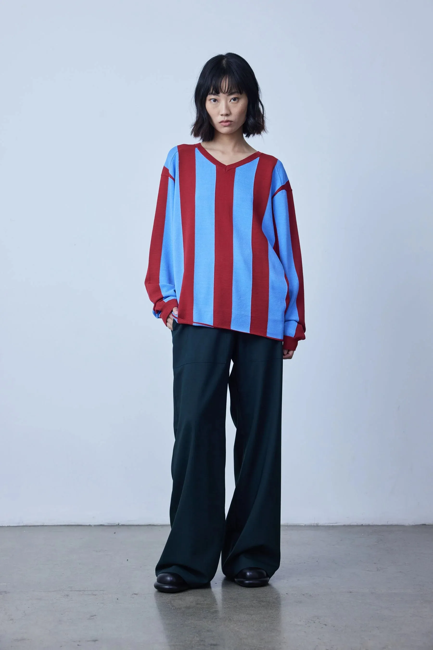 Ricochet Messi Top - Sky Blue & Raspberry