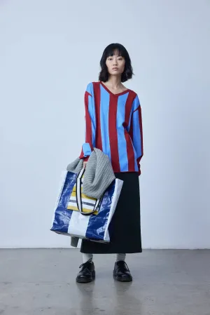 Ricochet Messi Top - Sky Blue & Raspberry