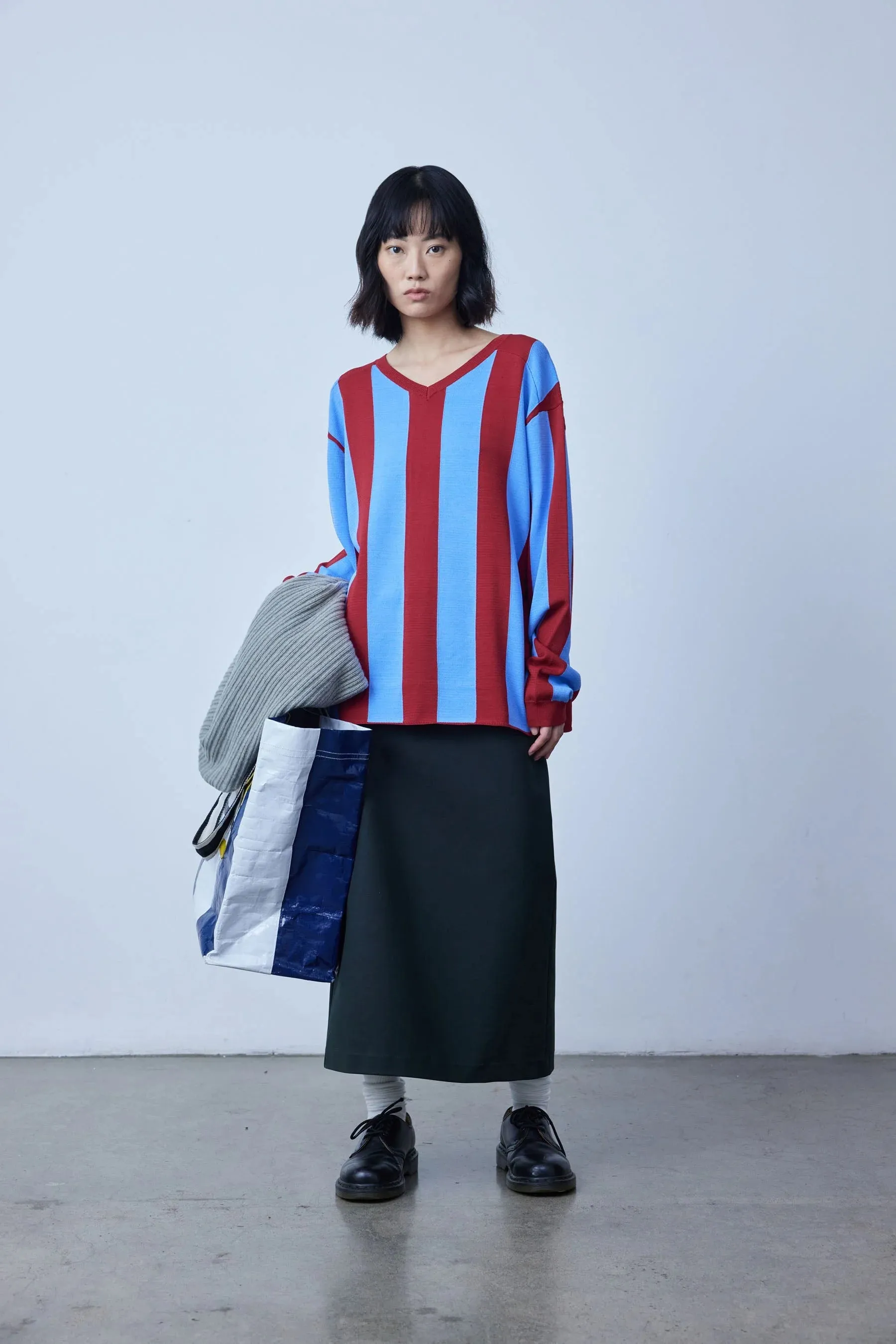 Ricochet Messi Top - Sky Blue & Raspberry