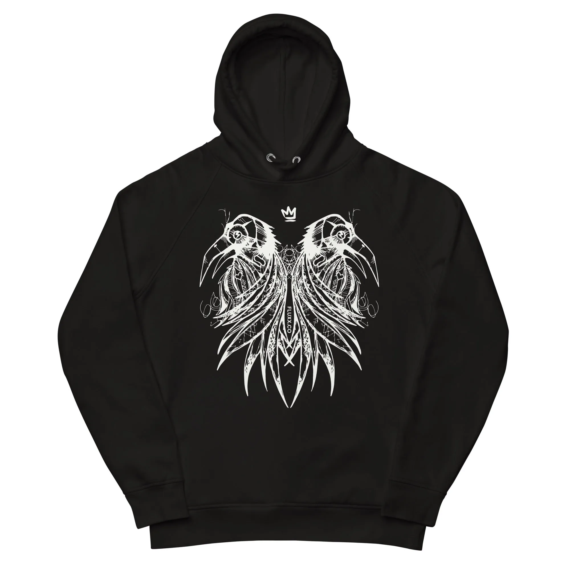 Royal Raven Eco Hoodie Black