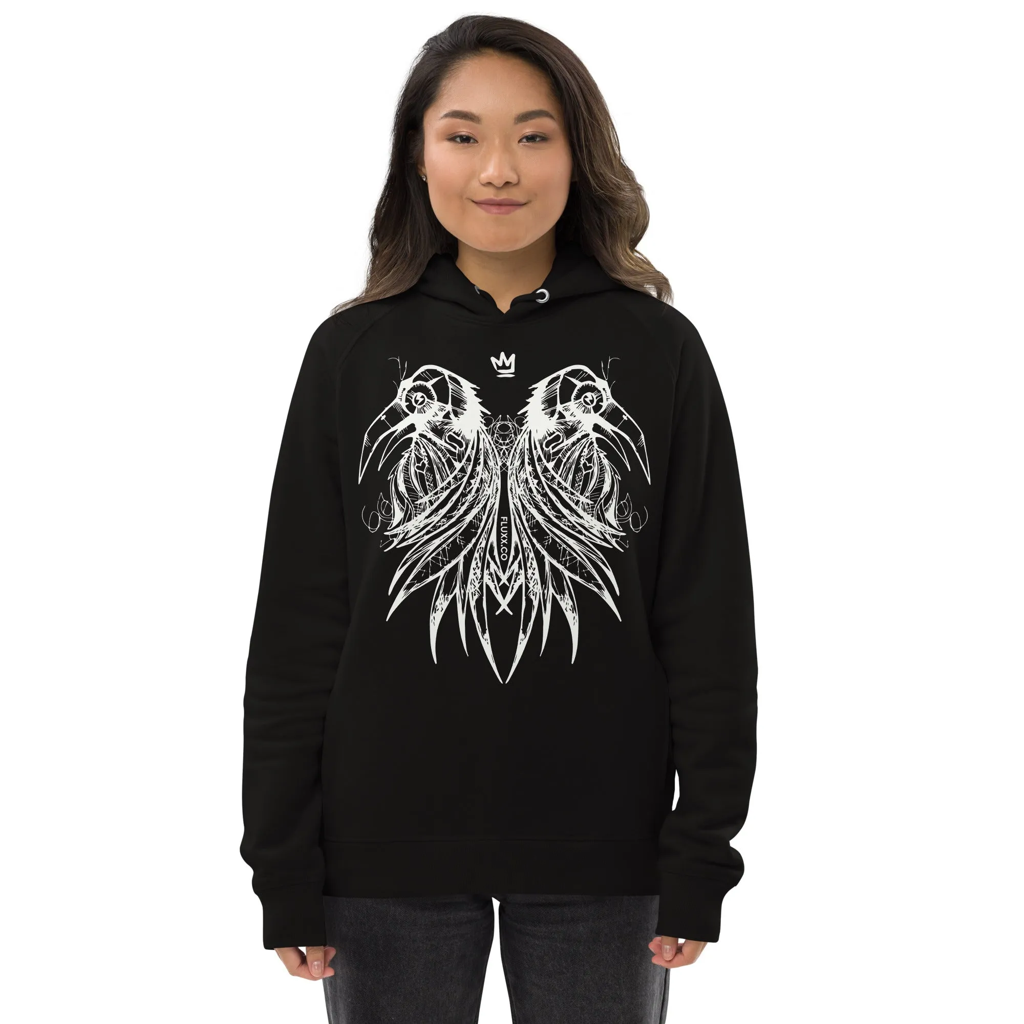 Royal Raven Eco Hoodie Black