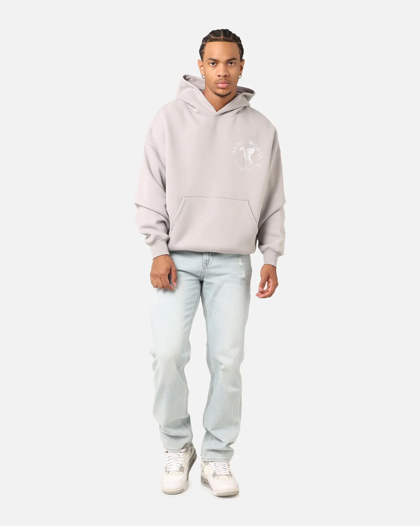 Saint Morta Pegasus Premium Hoodie Grey