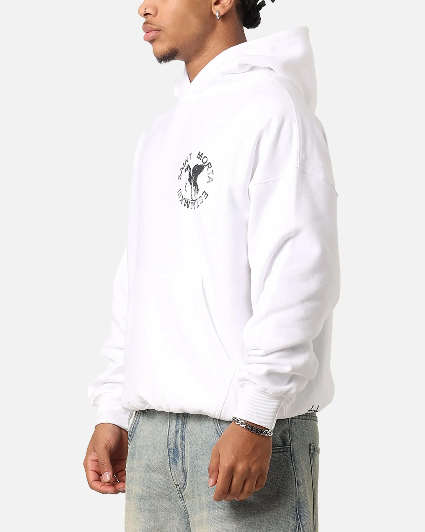 Saint Morta Pegasus Premium Hoodie White