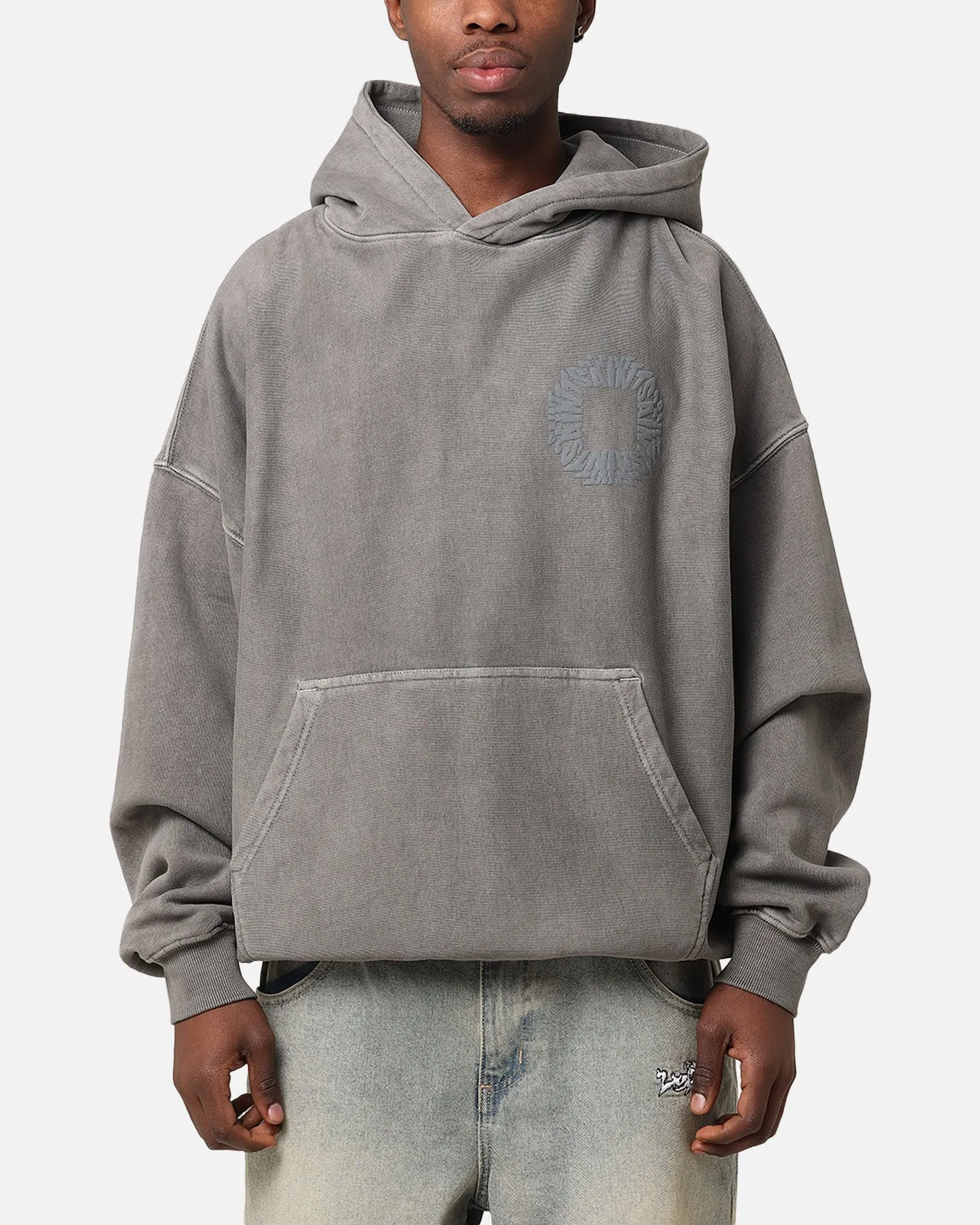 Saint Morta Rave Premium Hoodie Washed Charcoal