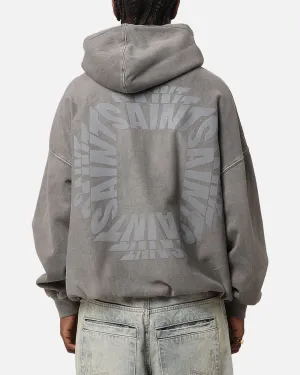 Saint Morta Rave Premium Hoodie Washed Charcoal