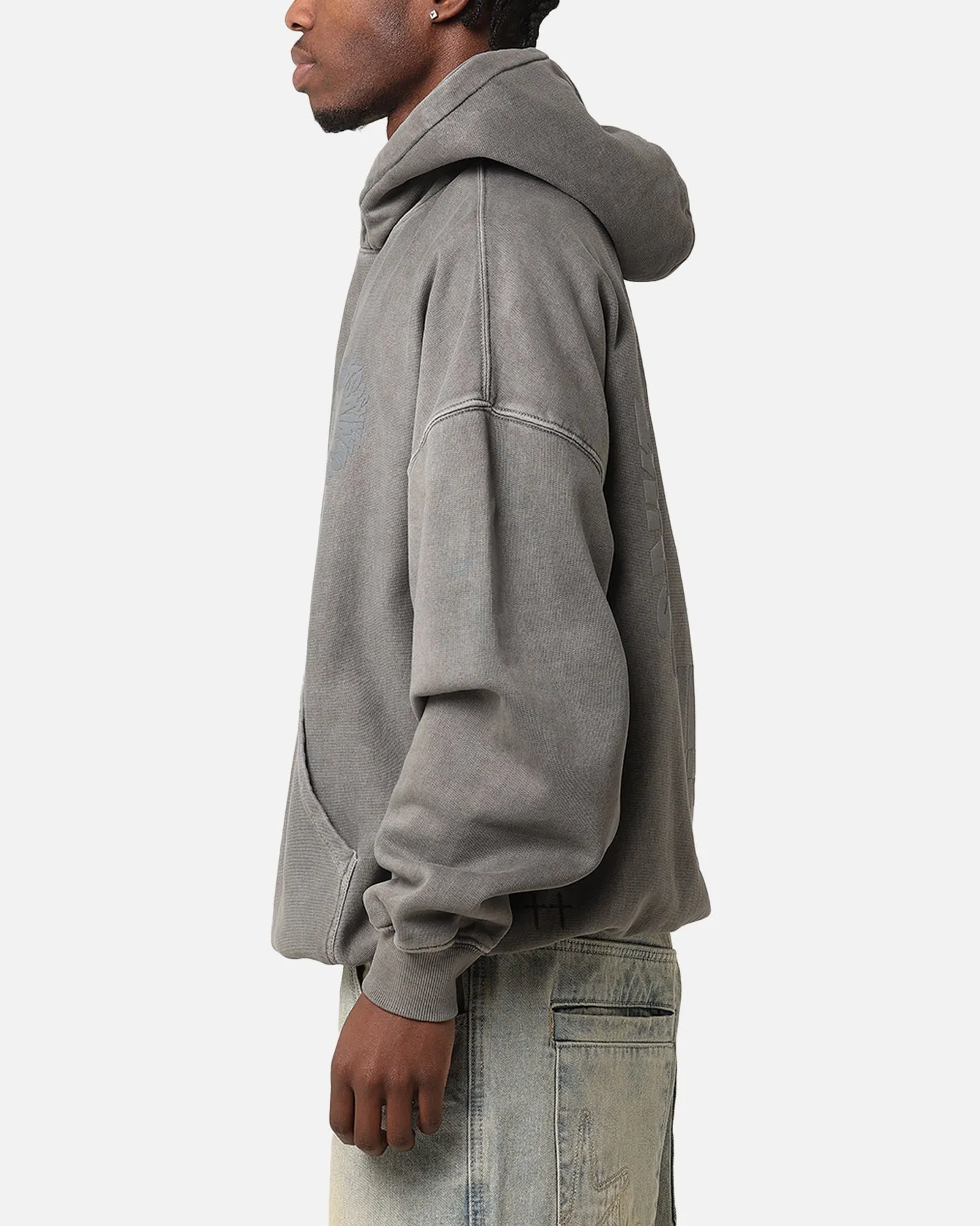 Saint Morta Rave Premium Hoodie Washed Charcoal