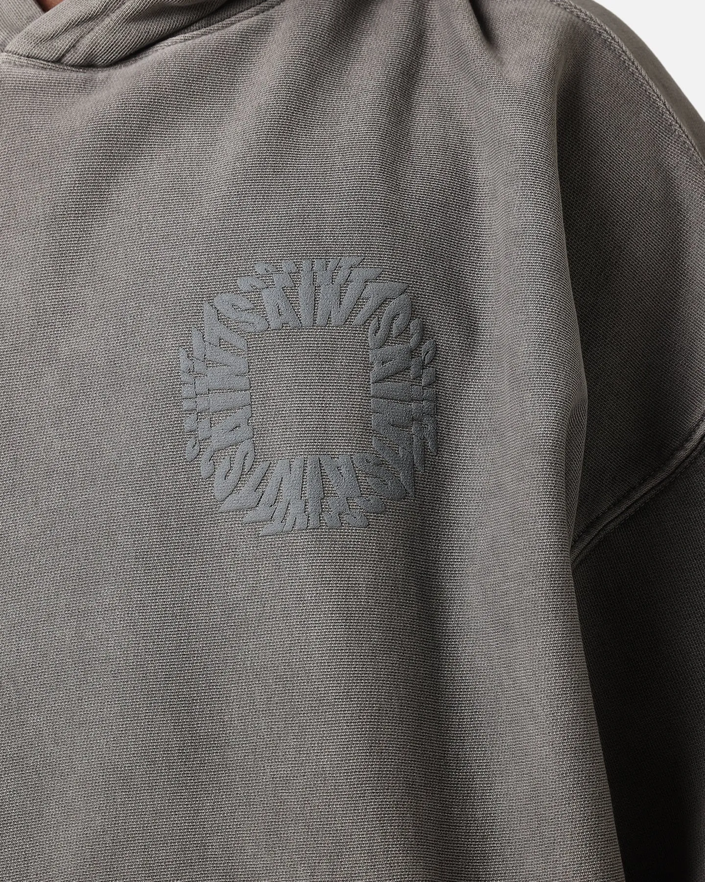 Saint Morta Rave Premium Hoodie Washed Charcoal