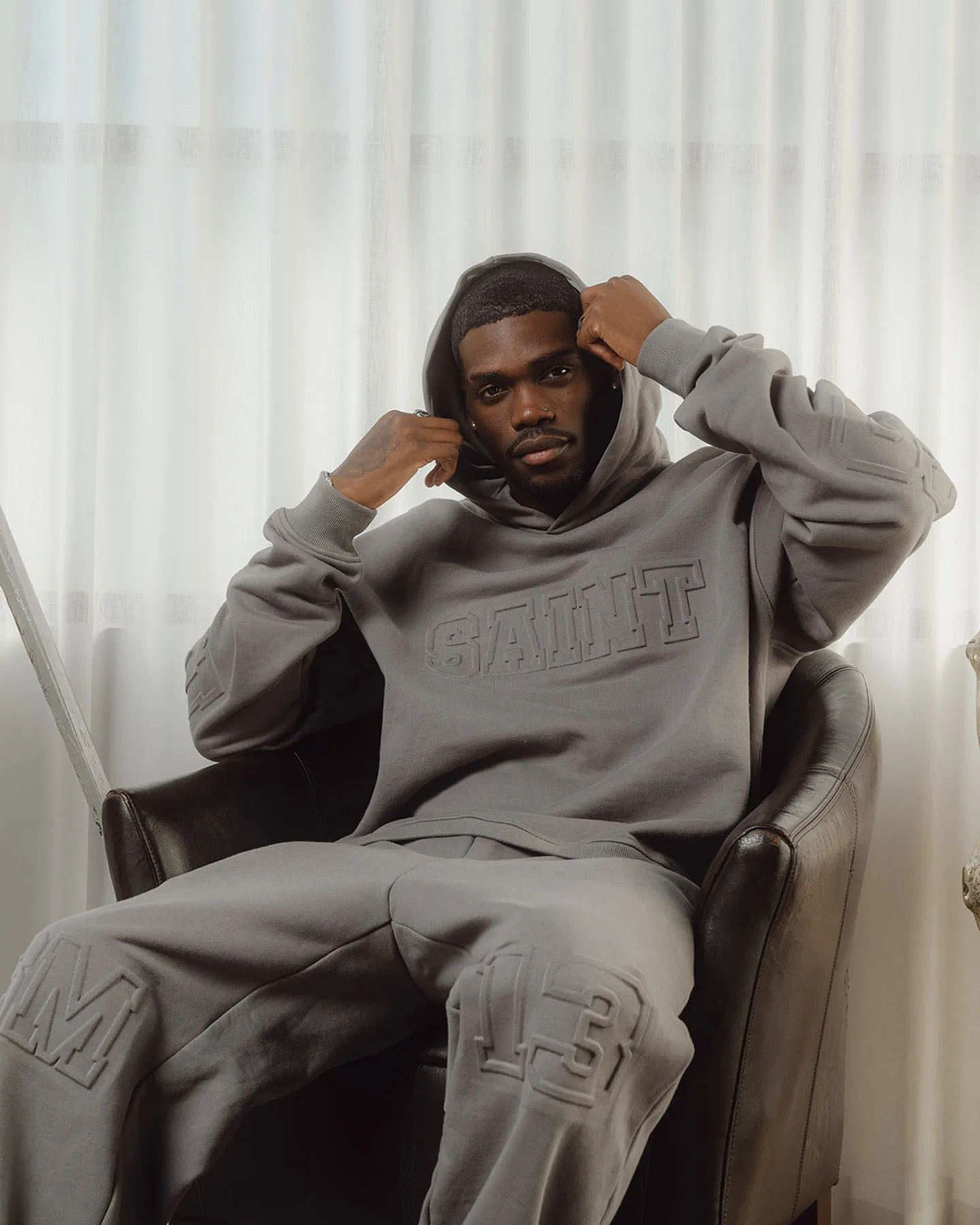 Saint Morta Unity Hoodie Grey