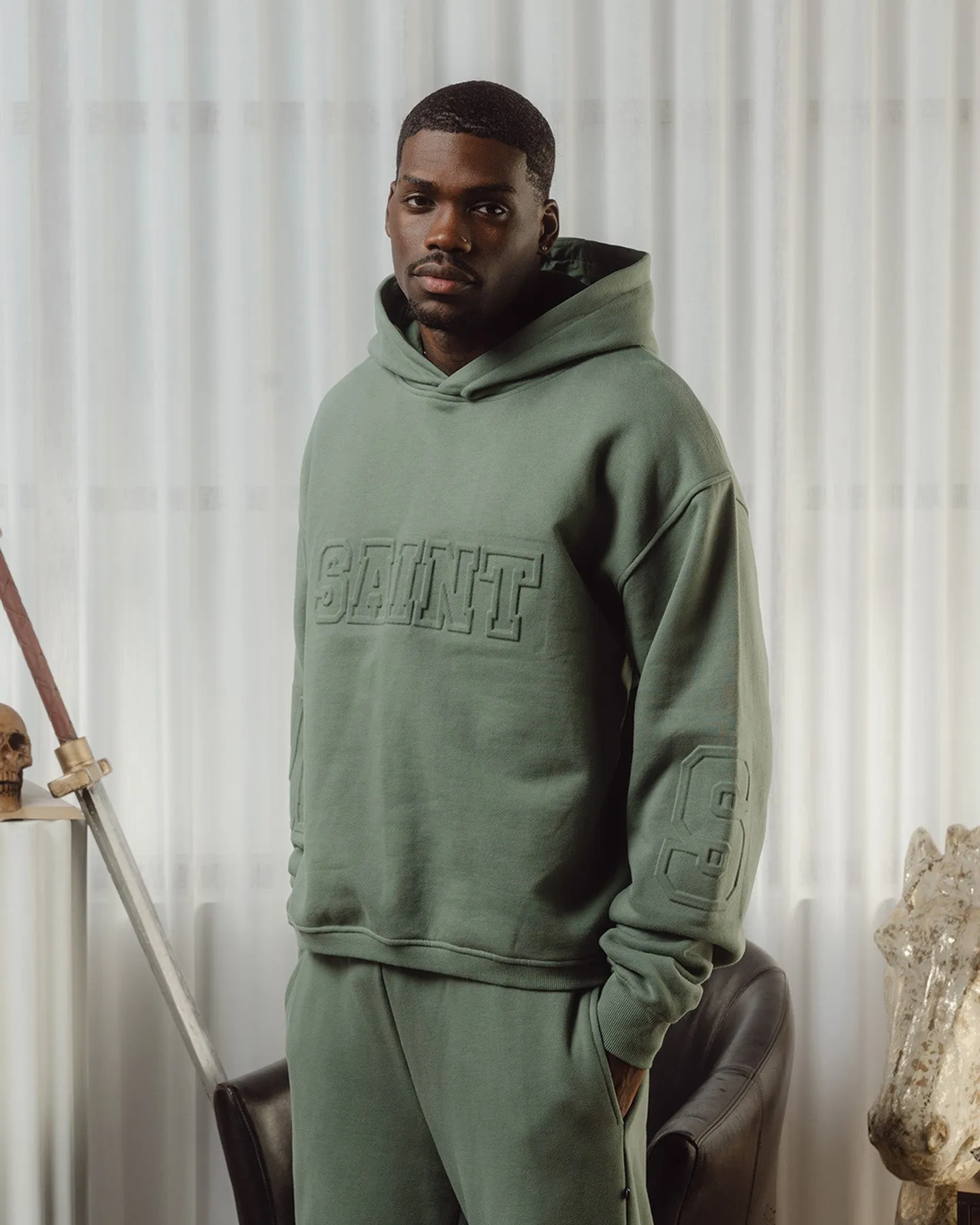 Saint Morta Unity Hoodie Moss Green