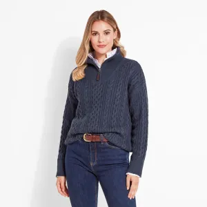 Schoffel Womens Settle 1/4 Zip Jumper