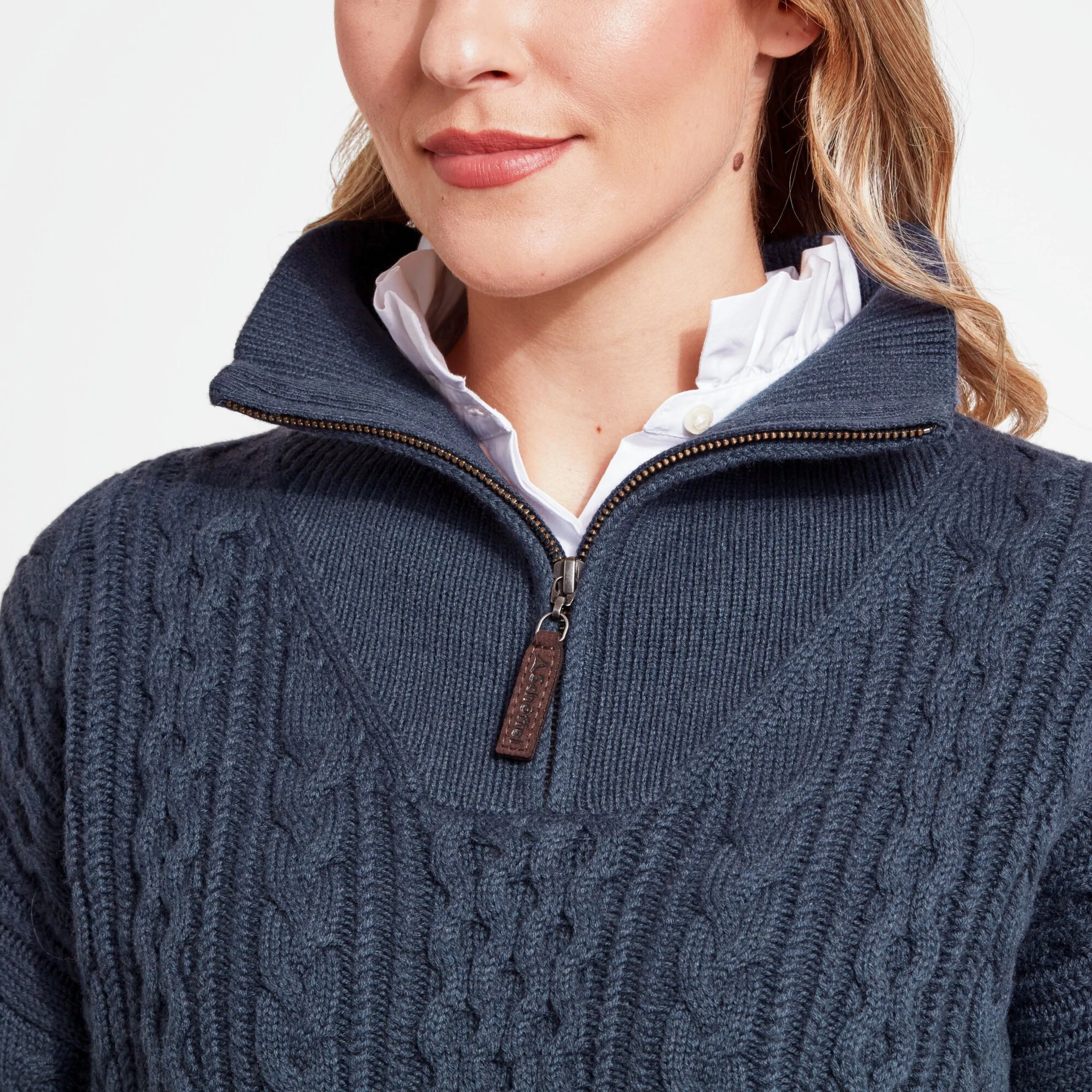 Schoffel Womens Settle 1/4 Zip Jumper