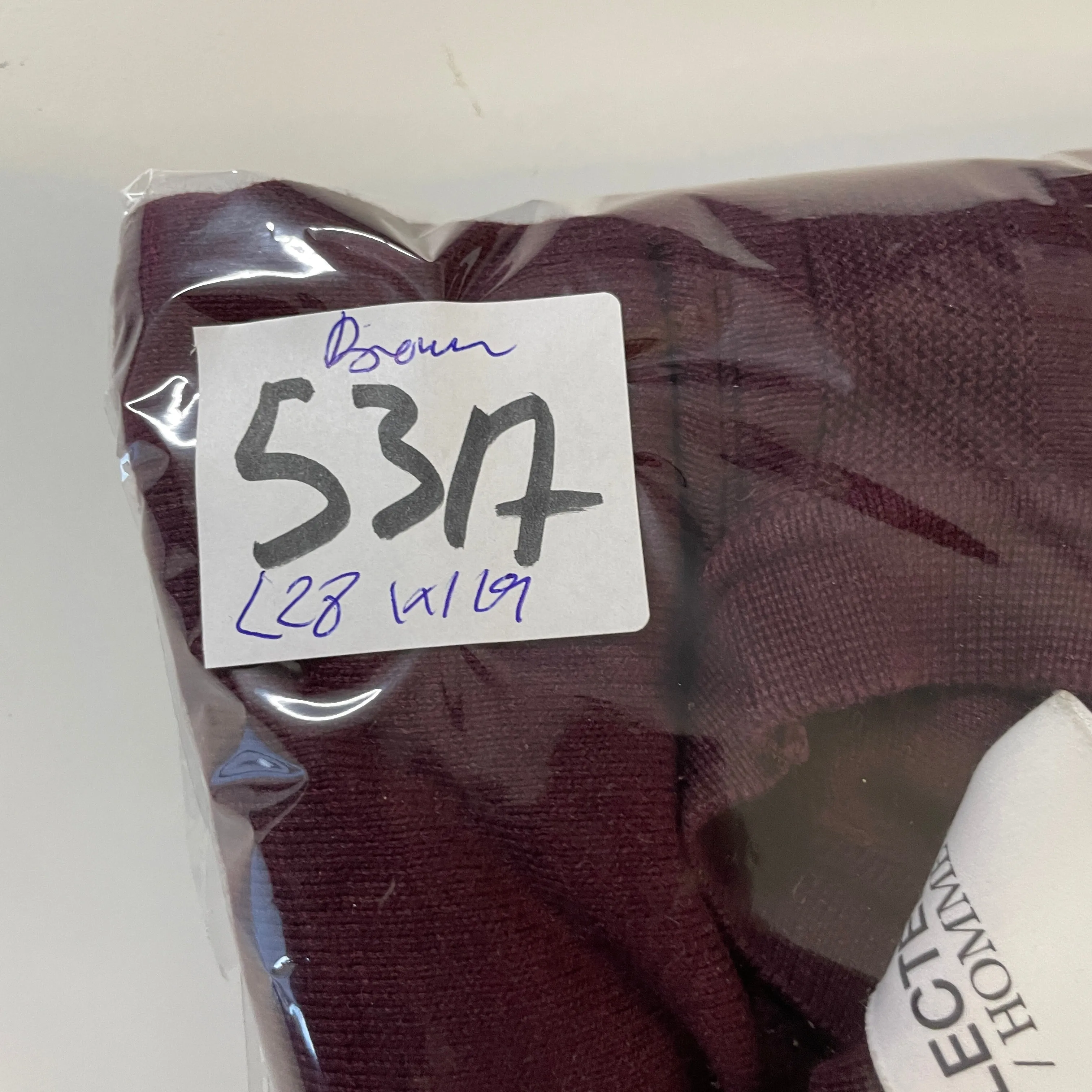 Selected Homme Men's Burgundy Jumper