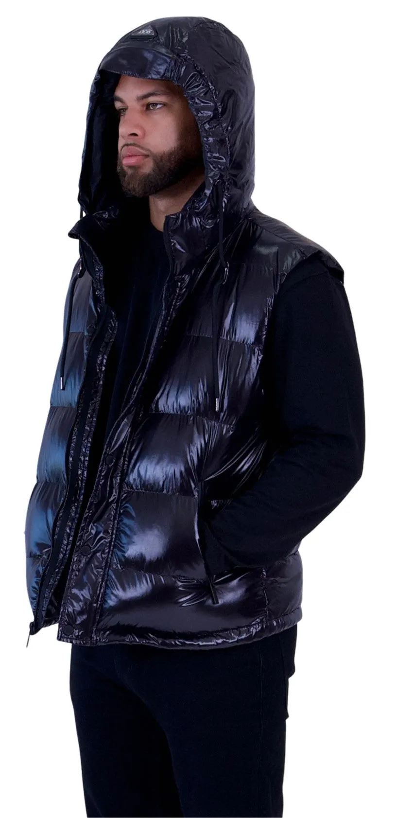 Sicily Men's Cire Puffer Vest