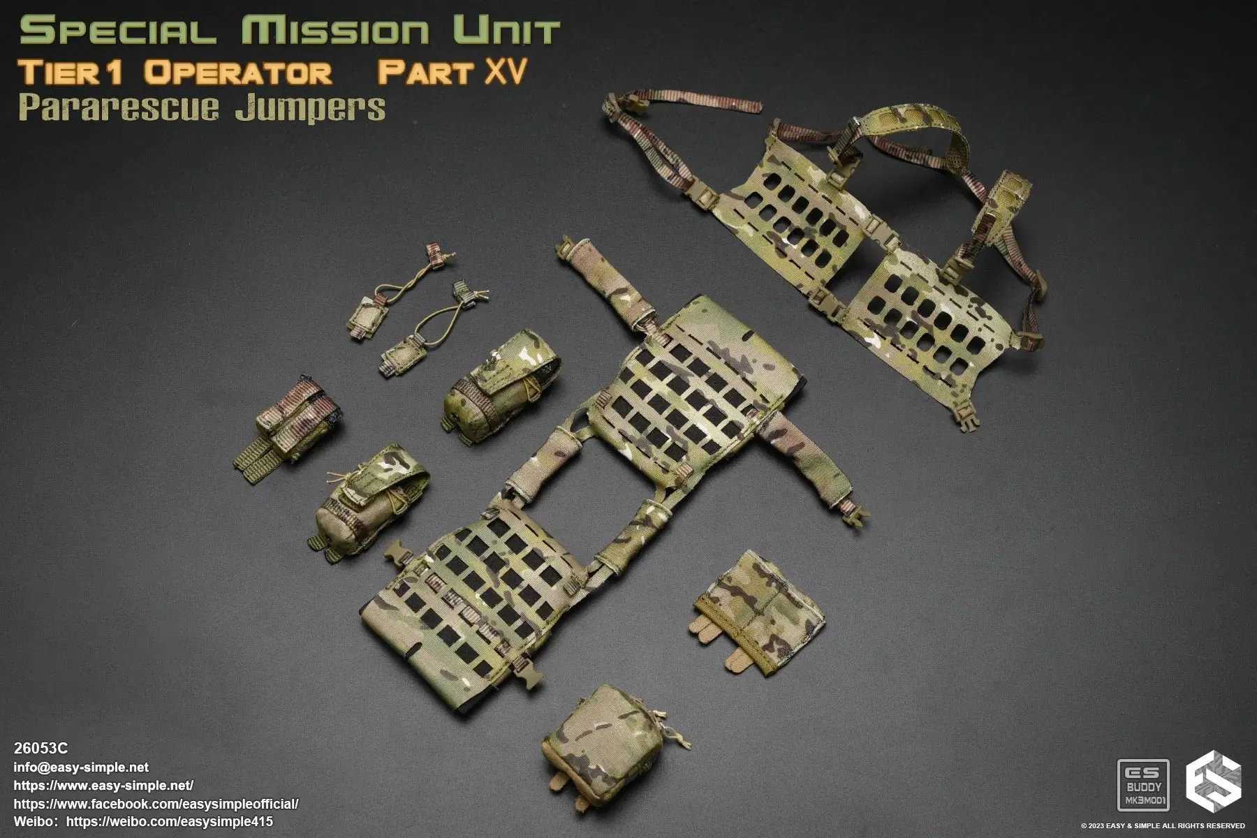 SMU Tier 1 Op. Pararescue Jumper - Male Base Body w/Head Sculpt & Boots